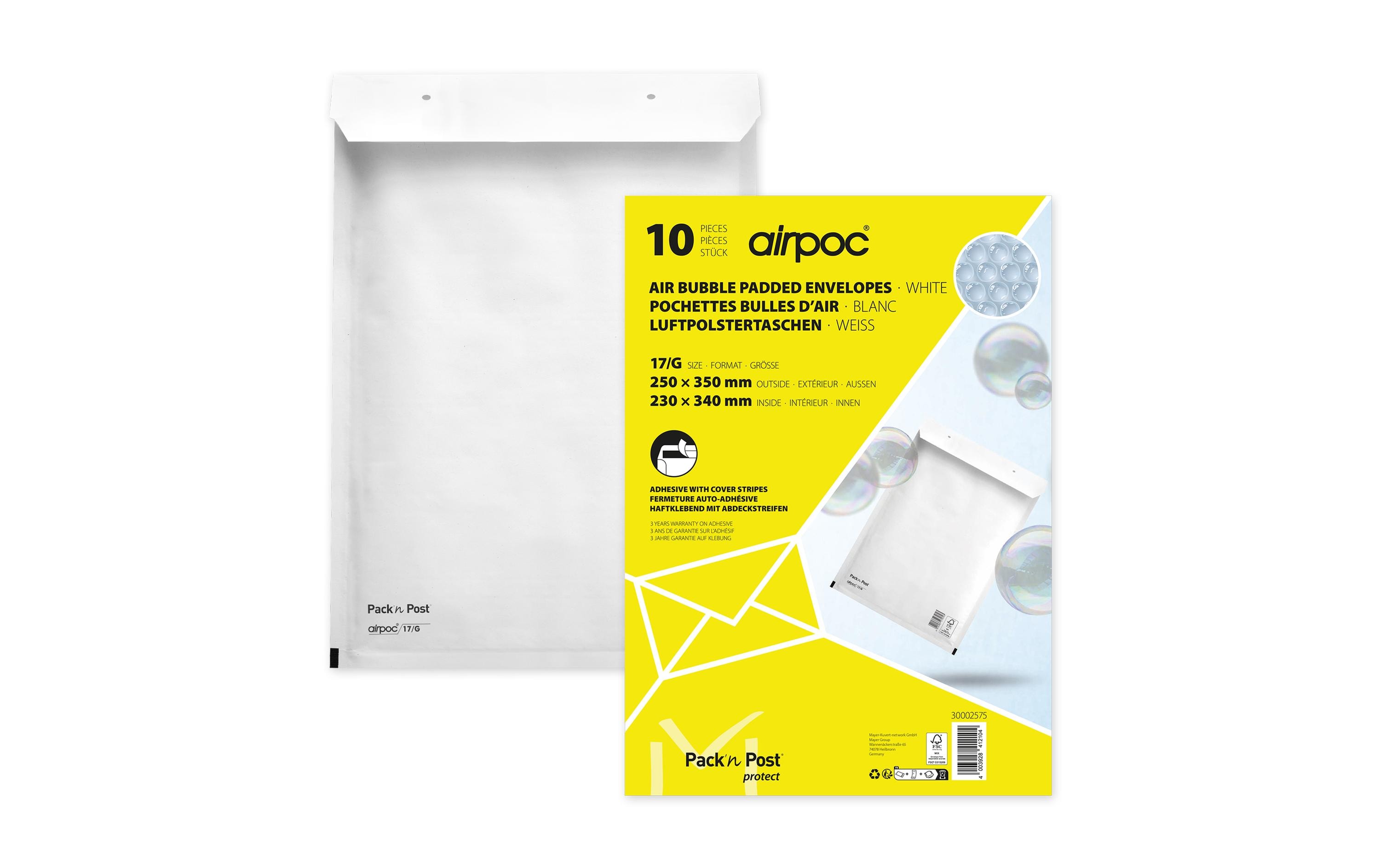office focus Luftpolstertasche Office Focus 230 x 340 mm, 100 Stück – Luftpolstertasche von office focus