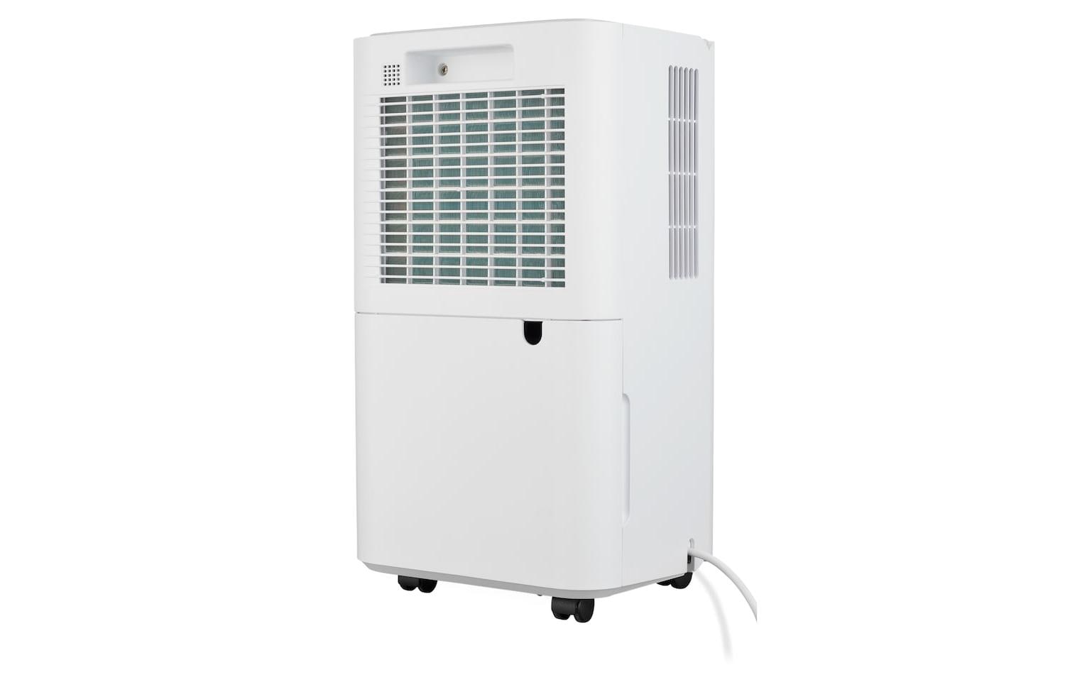 MEDION LIFE DH10 – weisser Kompressor-Luftentfeuchter (12 L/Tag) für Räume bis 15 m²