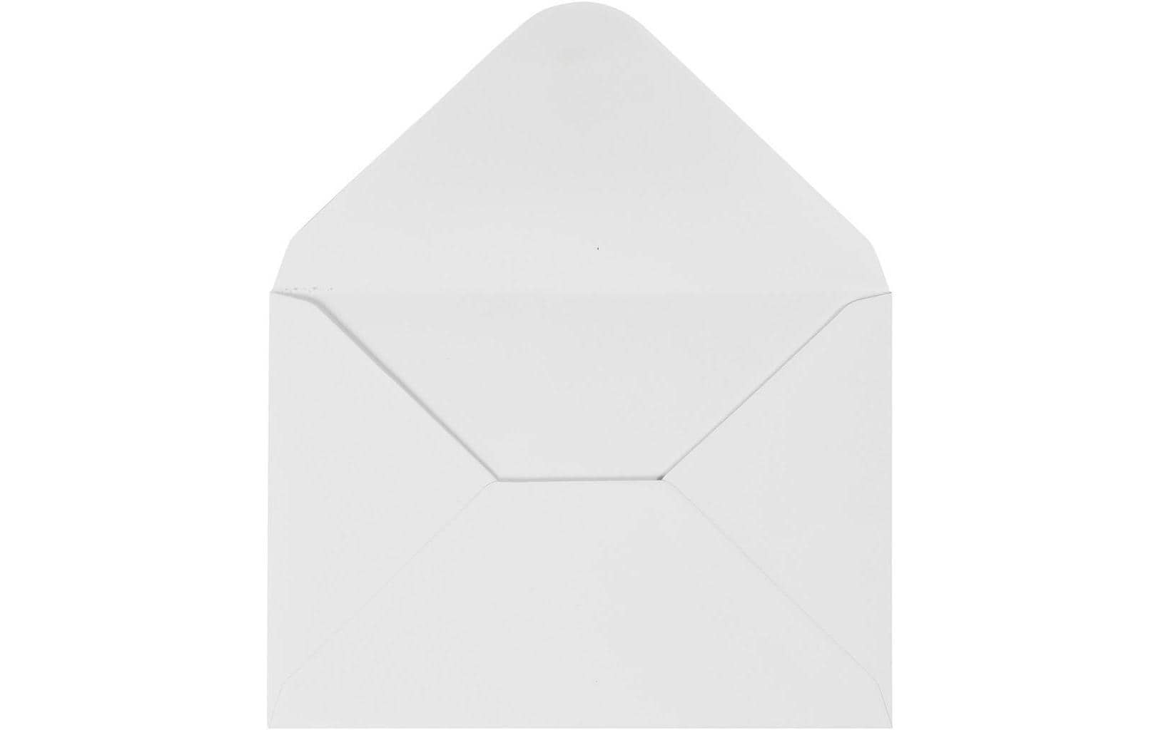 Creativ Company Couvert 11.5 x 16 cm Weiss – Couvert von Creativ Company