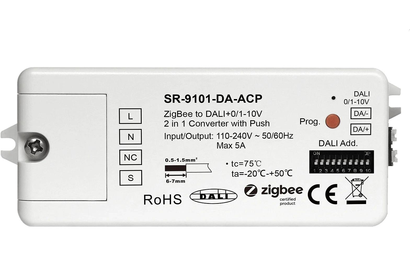 Sunricher Signalwandler ZIGBEE 3.0 LED Dimmer DALI DT6/DT8 – LED-Dimmer von Sunricher
