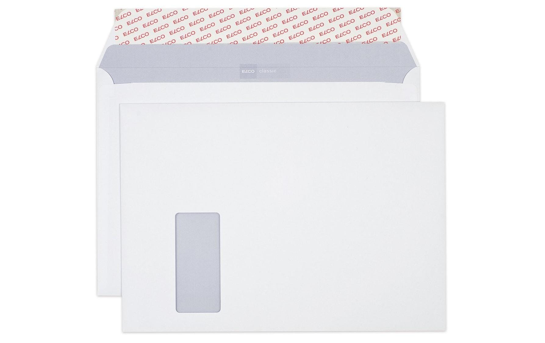 ELCO Couvert Classic C4 mit Fenster links, 250 Stück – Couvert von ELCO