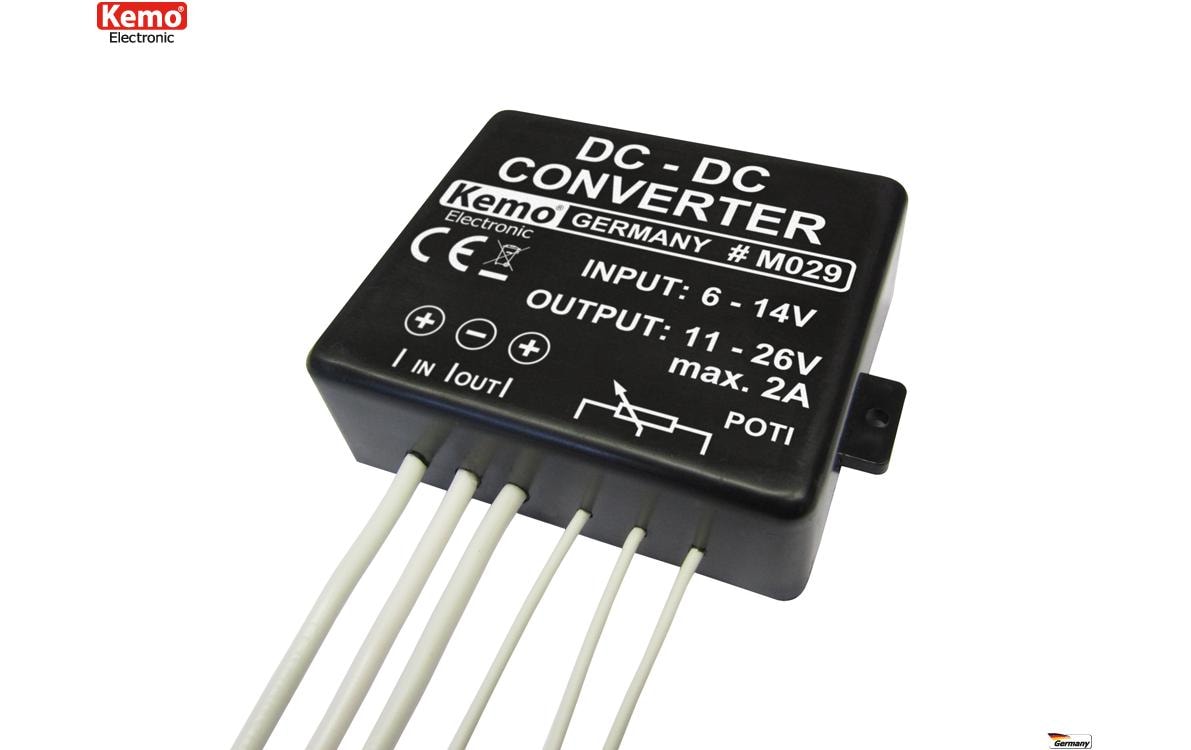 Kemo M029 6 - 14 V/DC 11 - 26 V/DC