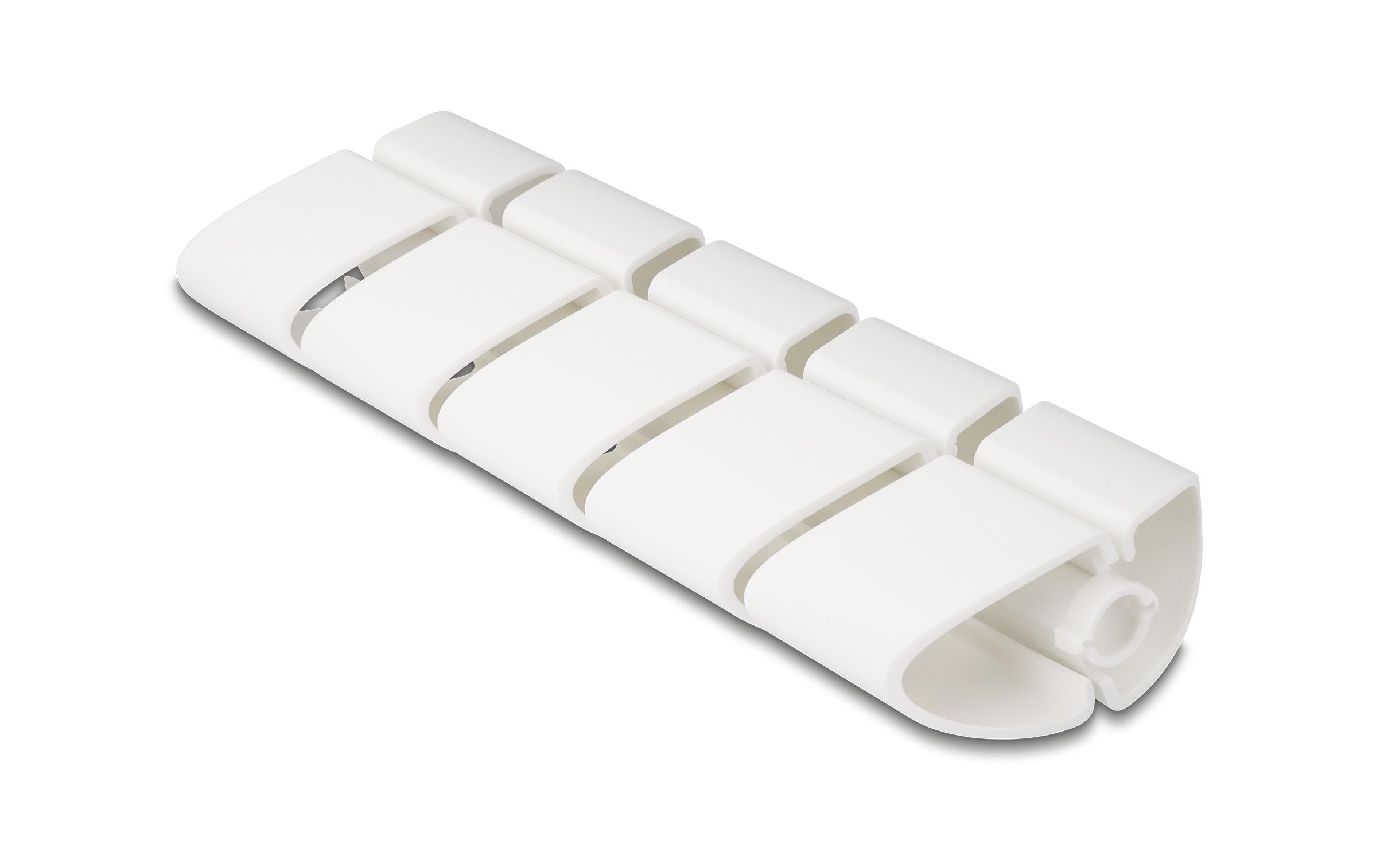 Delock Befestigungsglied 0.045 m x 75 mm Weiss 5 Stück – Kabelkanal-Zubehör von Delock