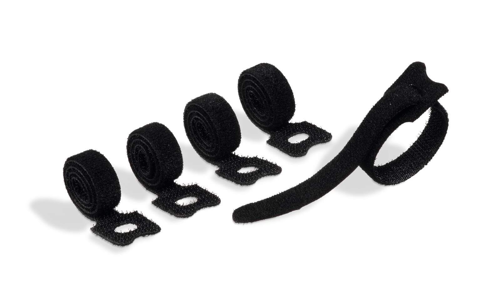 DURABLE Klett-Kabelbinder Cavoline Grip Tie, Schwarz – Klettkabelbinder von DURABLE