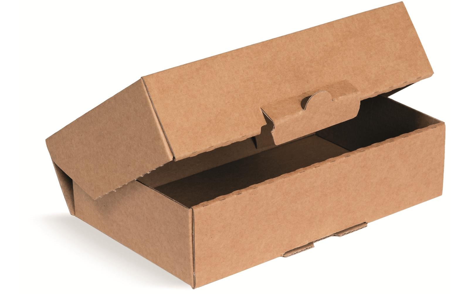 Brieger Aufrichtschachtel 1-wellig, 230x120x90 mm, Braun, 50 Stück – Versandkarton von Brieger
