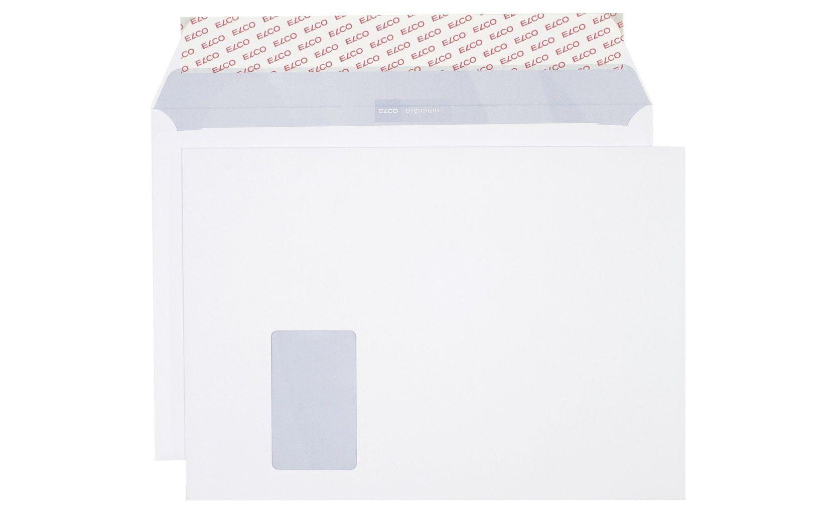 ELCO Couvert Premium C4 mit Fenster links, 250 Stück – Couvert von ELCO