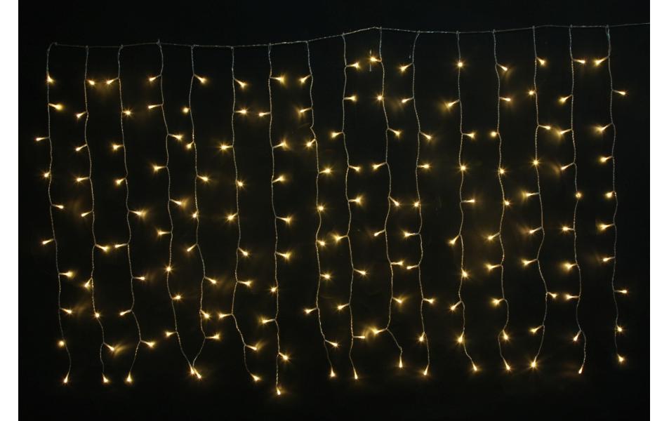Dameco LED Vorhang Outdoor, 160 cm x 100 cm