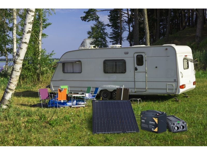 Technaxx Solarpanel Koffer 050W TX-214