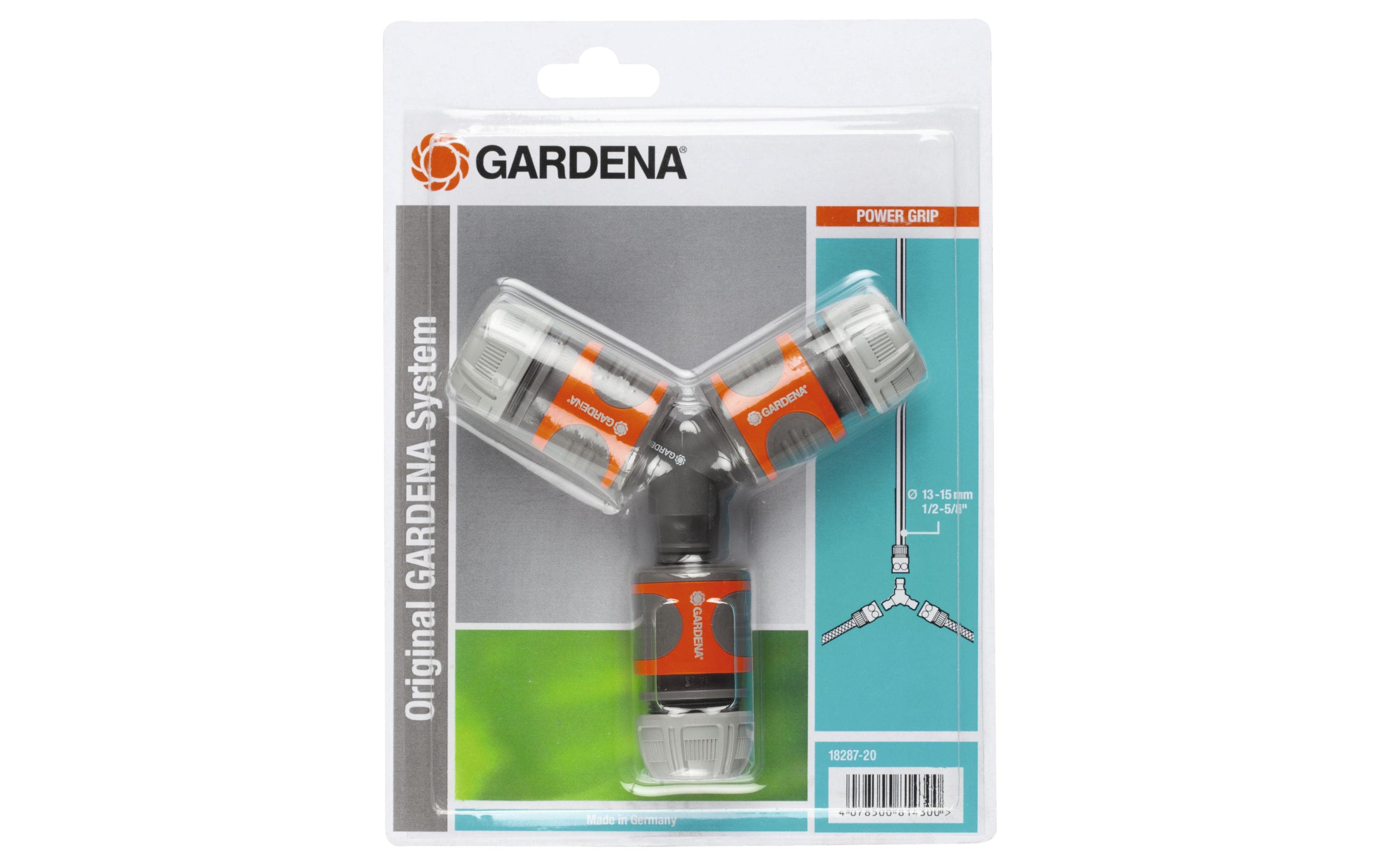 GARDENA Y-Stück 13 mm (1/2) – Y-Stück für die Gartenbewässerung