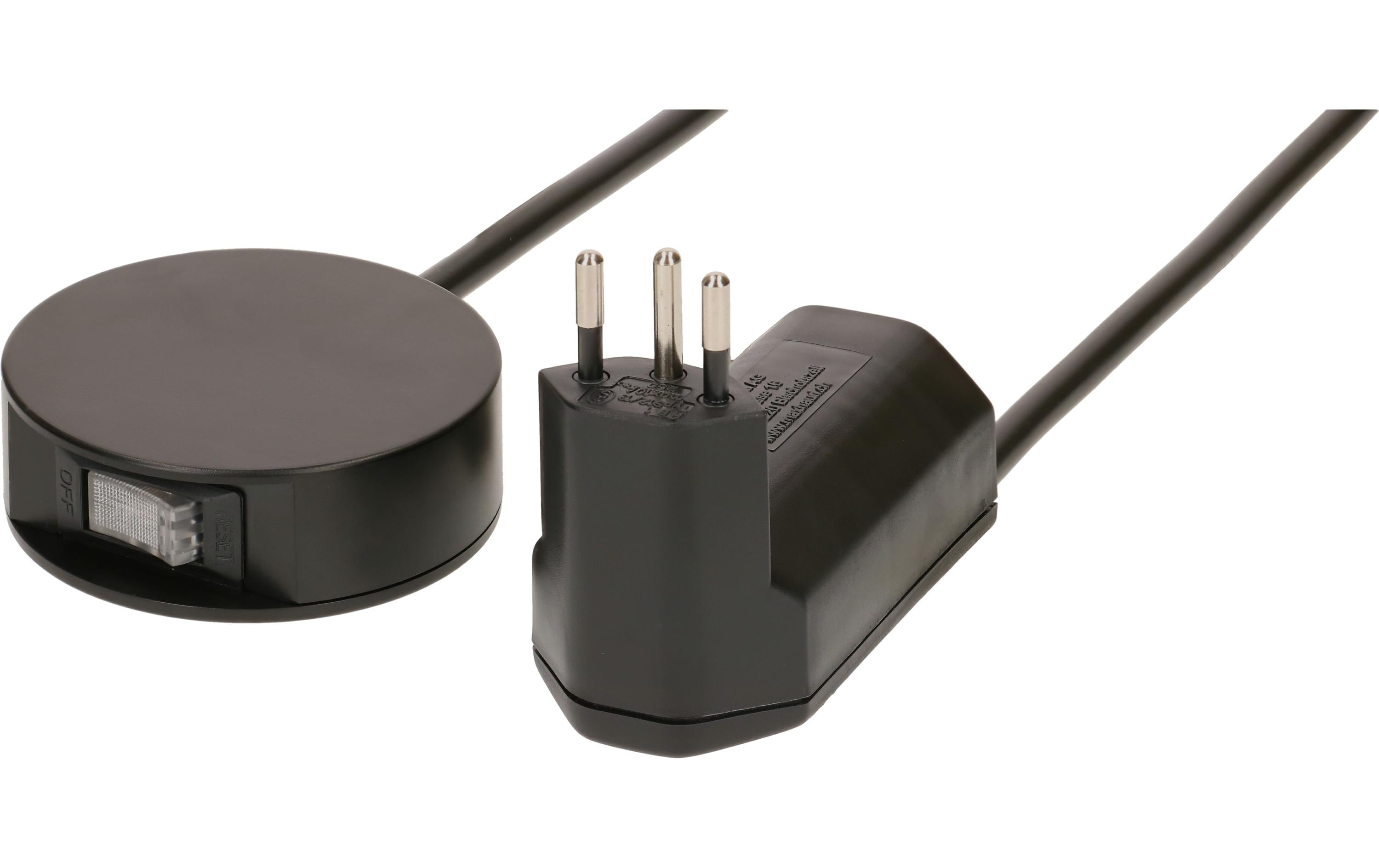 Max Hauri Zwischenstecker Typ 12 / Typ 13 mit externem Schalter – Zwischenstecker von Max Hauri