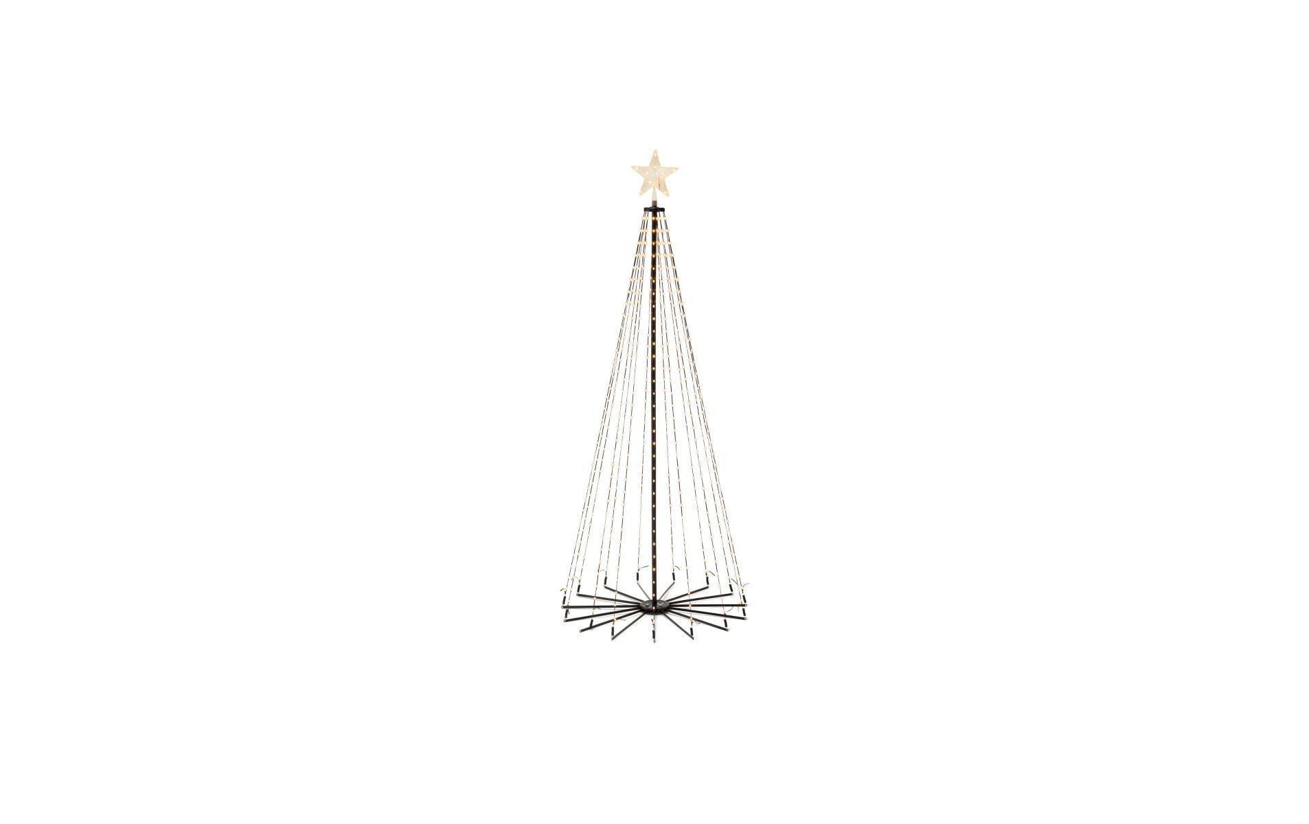 STT Dekolicht Cone Tree, 520 LEDs, 180 cm, Schwarz