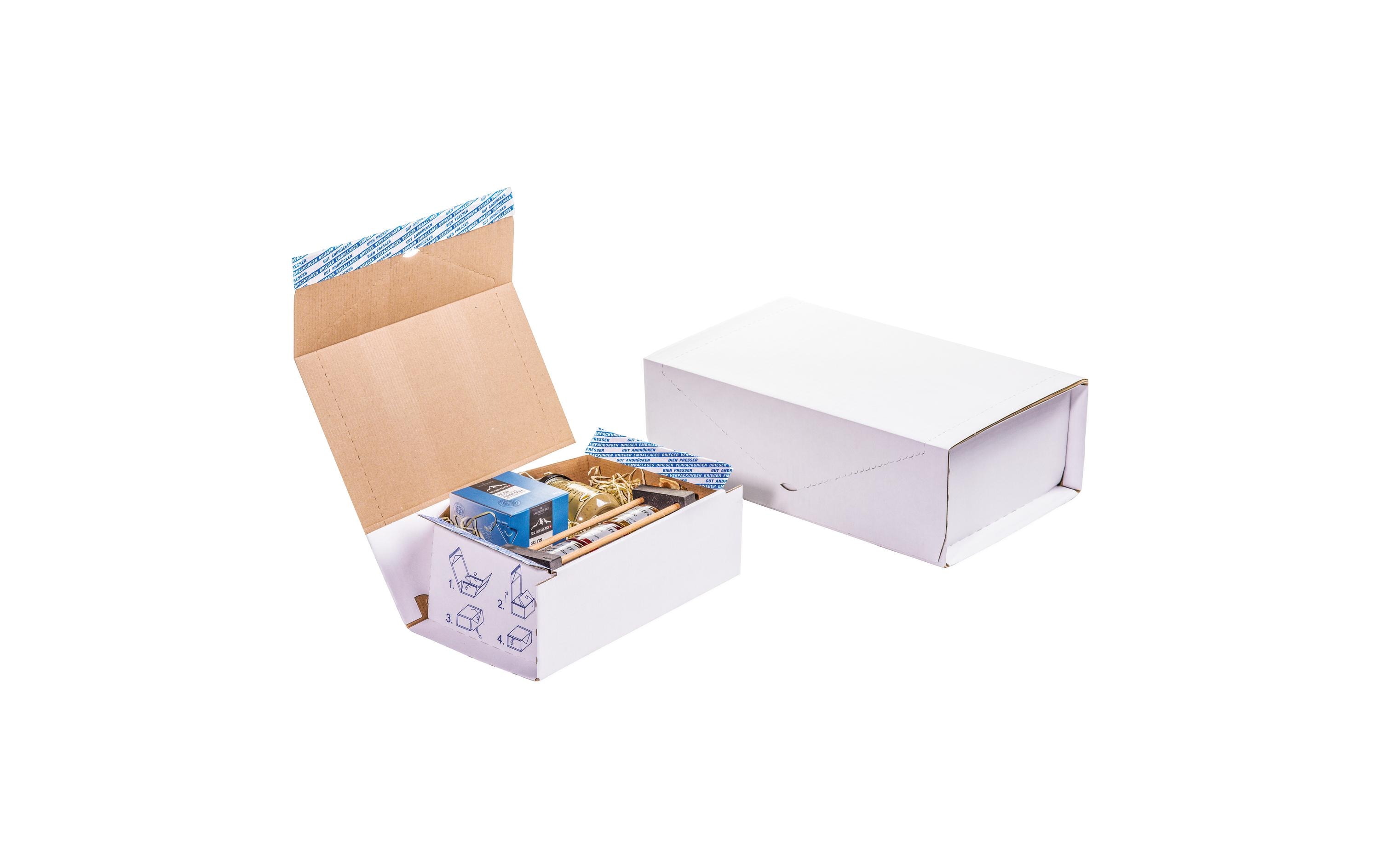 Brieger Versandkarton 32 x 22.4 x 12 cm, 1 Stück – Versandkarton von Brieger