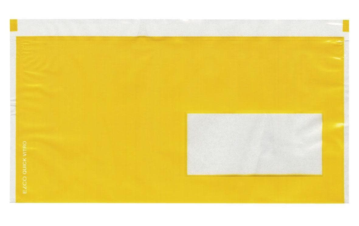 ELCO Dokumententasche Quick Vitro C5/6 Gelb, 250 Stück – Dokumententasche von ELCO