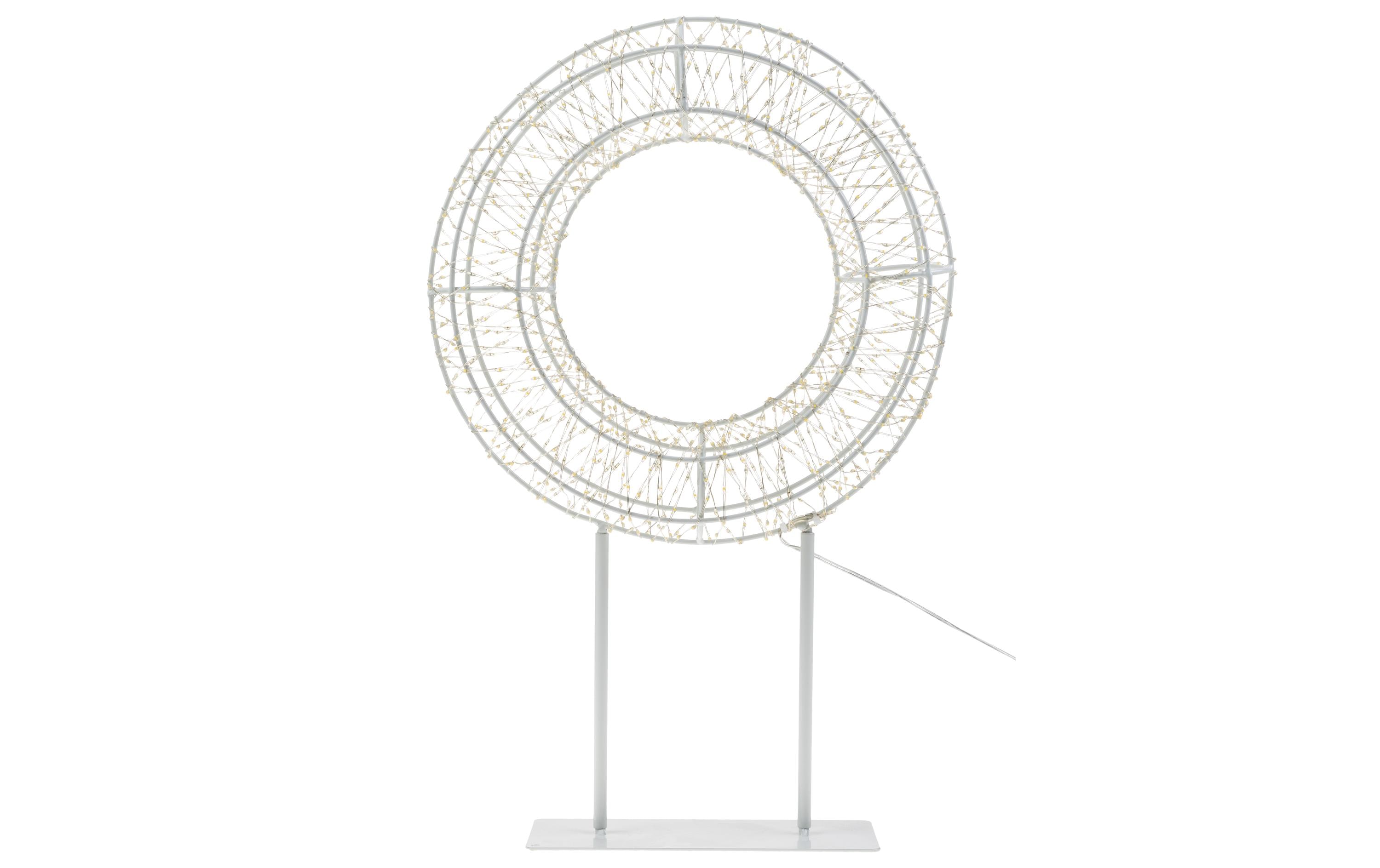 COCON LED-Ring 3D, Metall – LED-Weihnachtsdeko für aussen von COCON