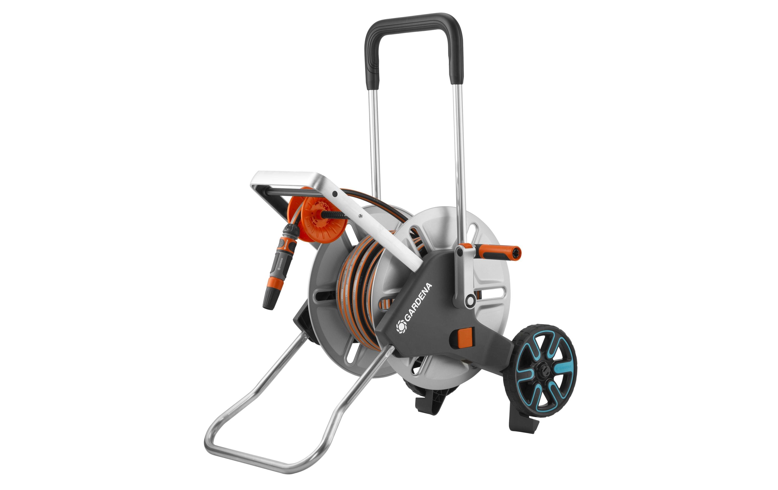 GARDENA Metall-Schlauchwagen Clever Roll M Set 25 m