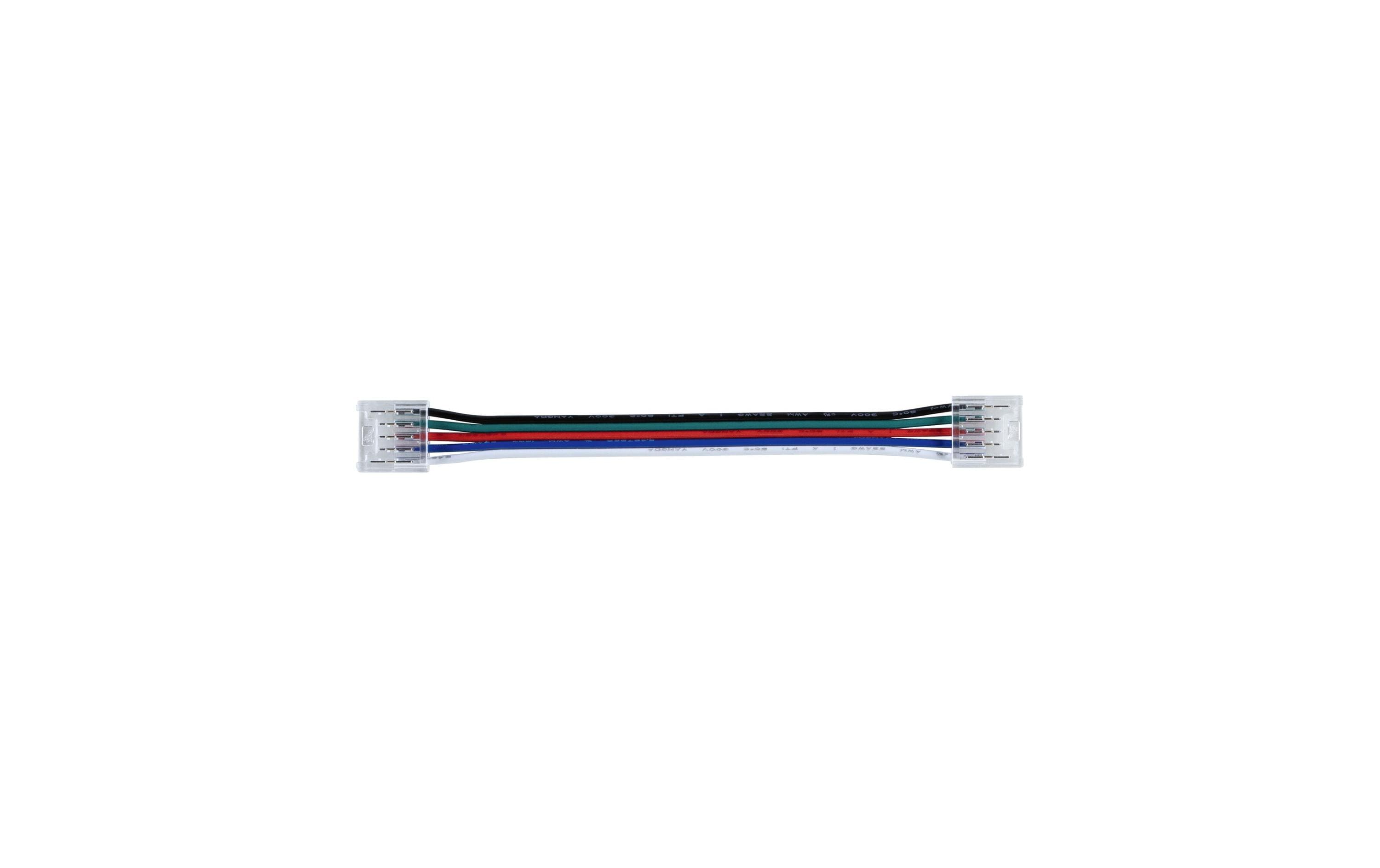 Paulmann Pro Verbinder RGBW Slim 0.1m max. 144W Mehrfarbig – LED-Verbinder von Paulmann