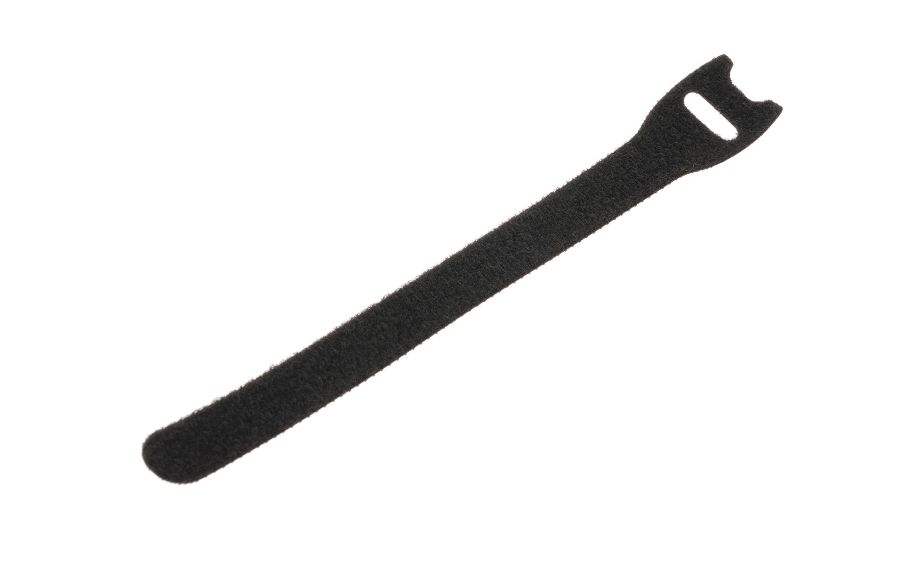 FASTECH Klettkabelbinder ETK-1-1 13 x 150 mm Schwarz, 10 Stück – Klettkabelbinder von FASTECH