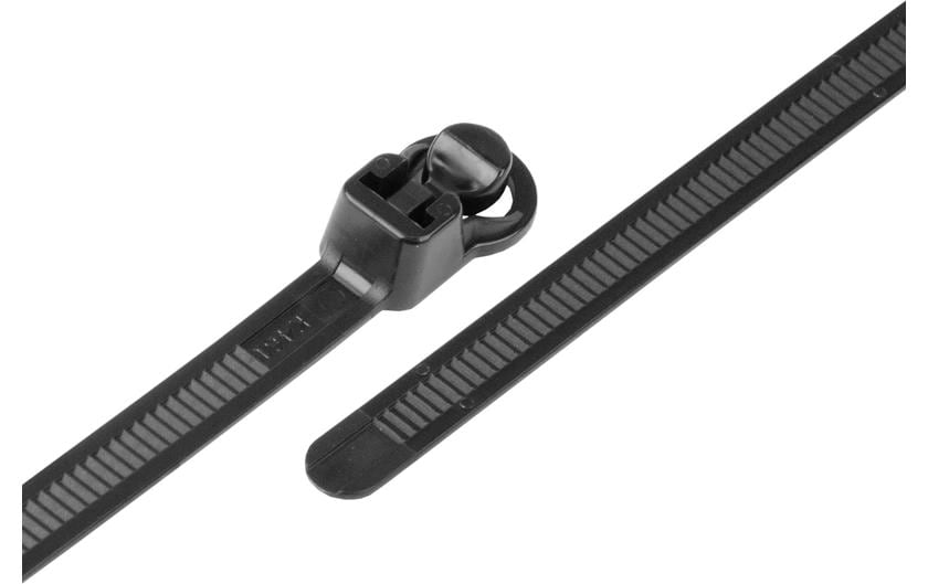STEFFEN Kabelbinder 25 Stück Schwarz 218 mm x 7.5 mm – Kabelbinder von STEFFEN