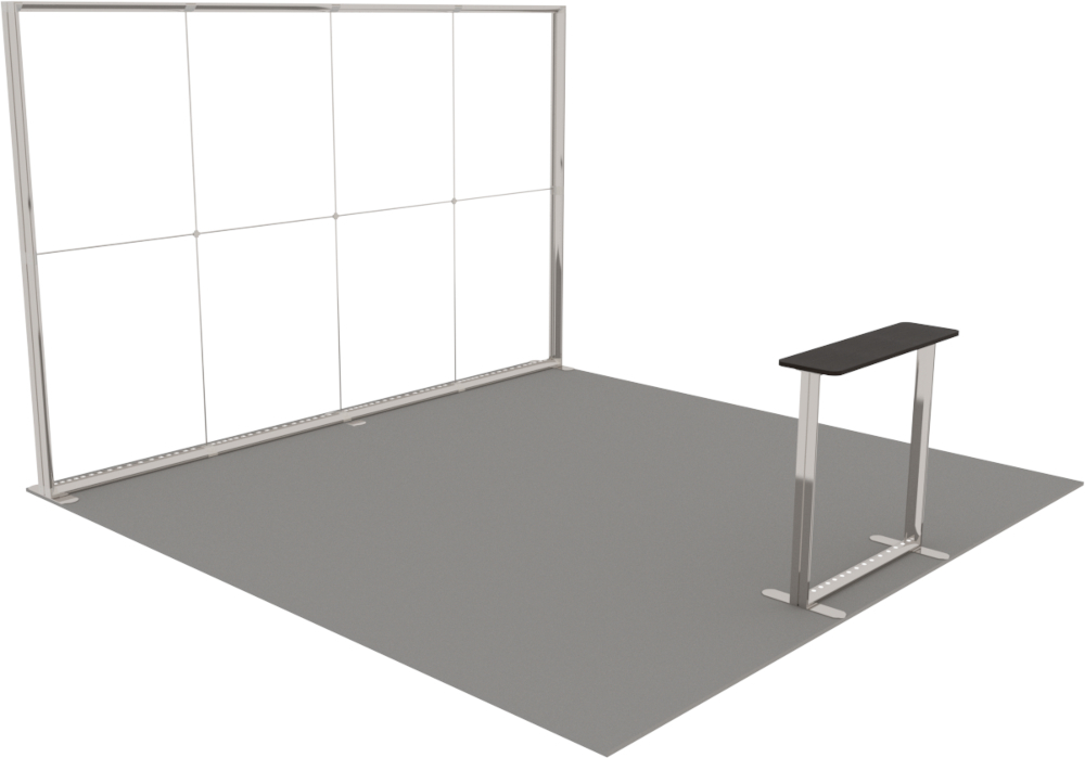 LUMIX Messestand 16 m² Halbinselstand Messeauftritt Praxisbeispiel