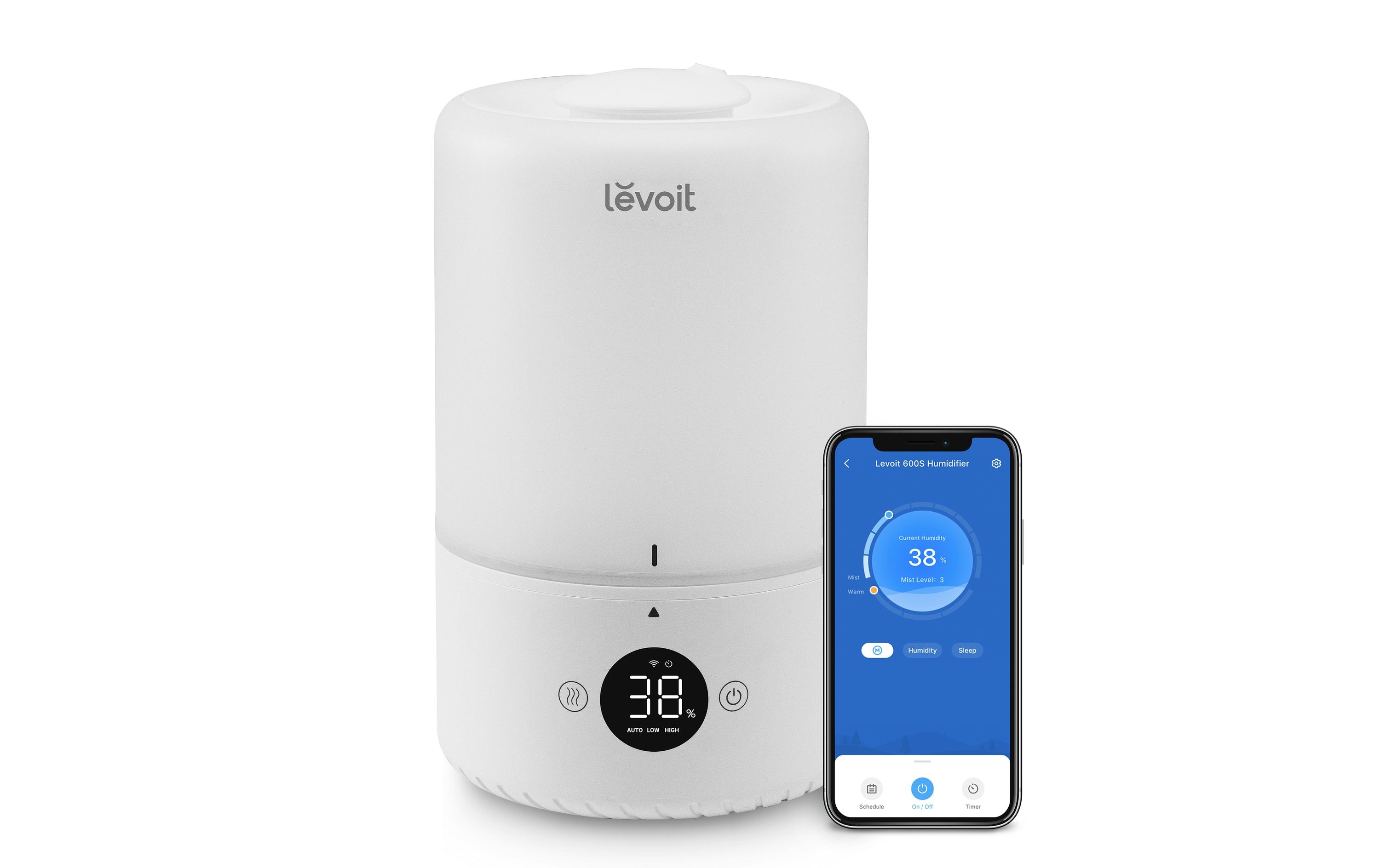 Levoit Ultraschall-Luftbefeuchter Dual 200S Smart Top-Fill 27 m²