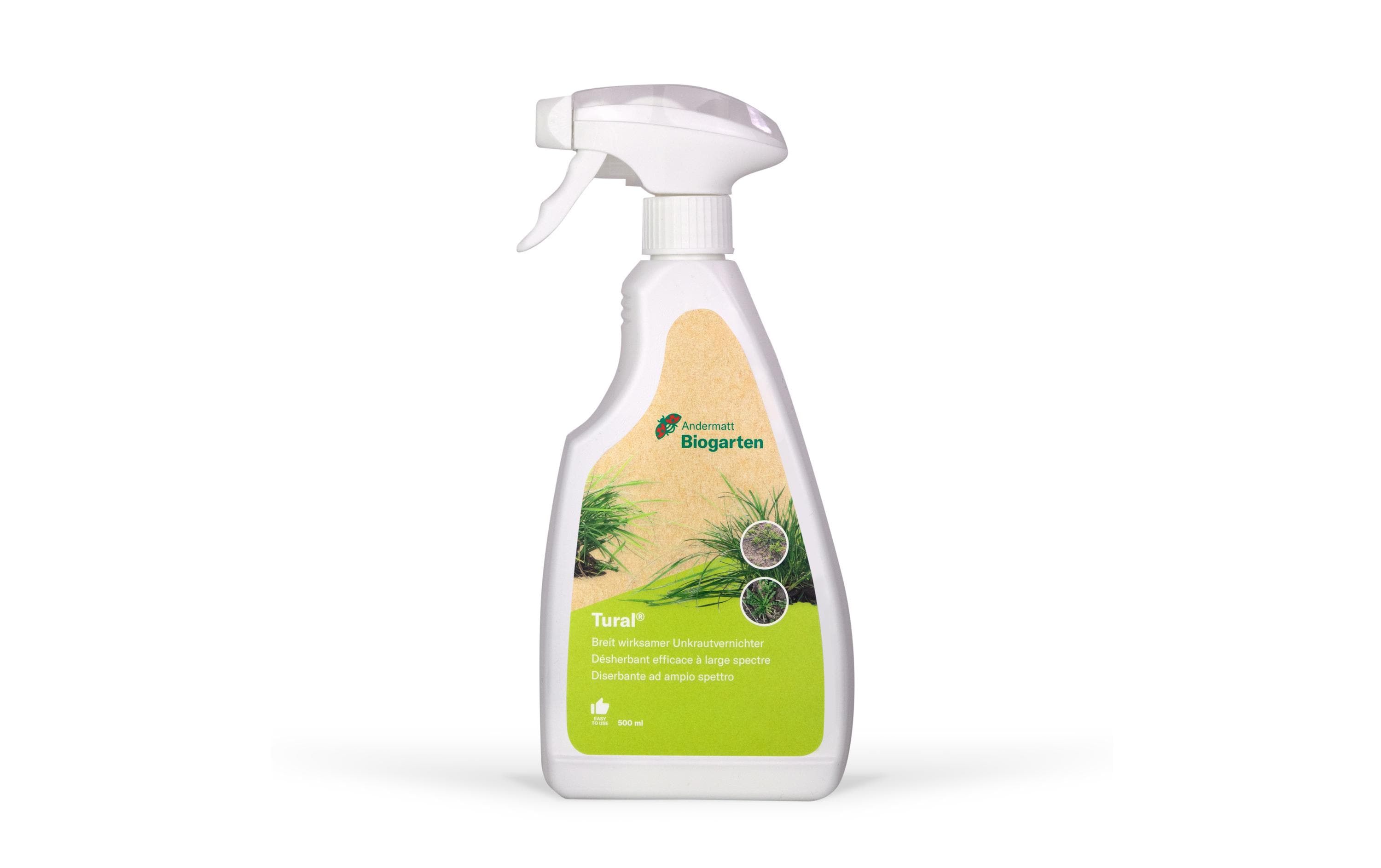 Andermatt Biogarten Unkrautvernichter Tural Unkraut-Stopp, 500 ml