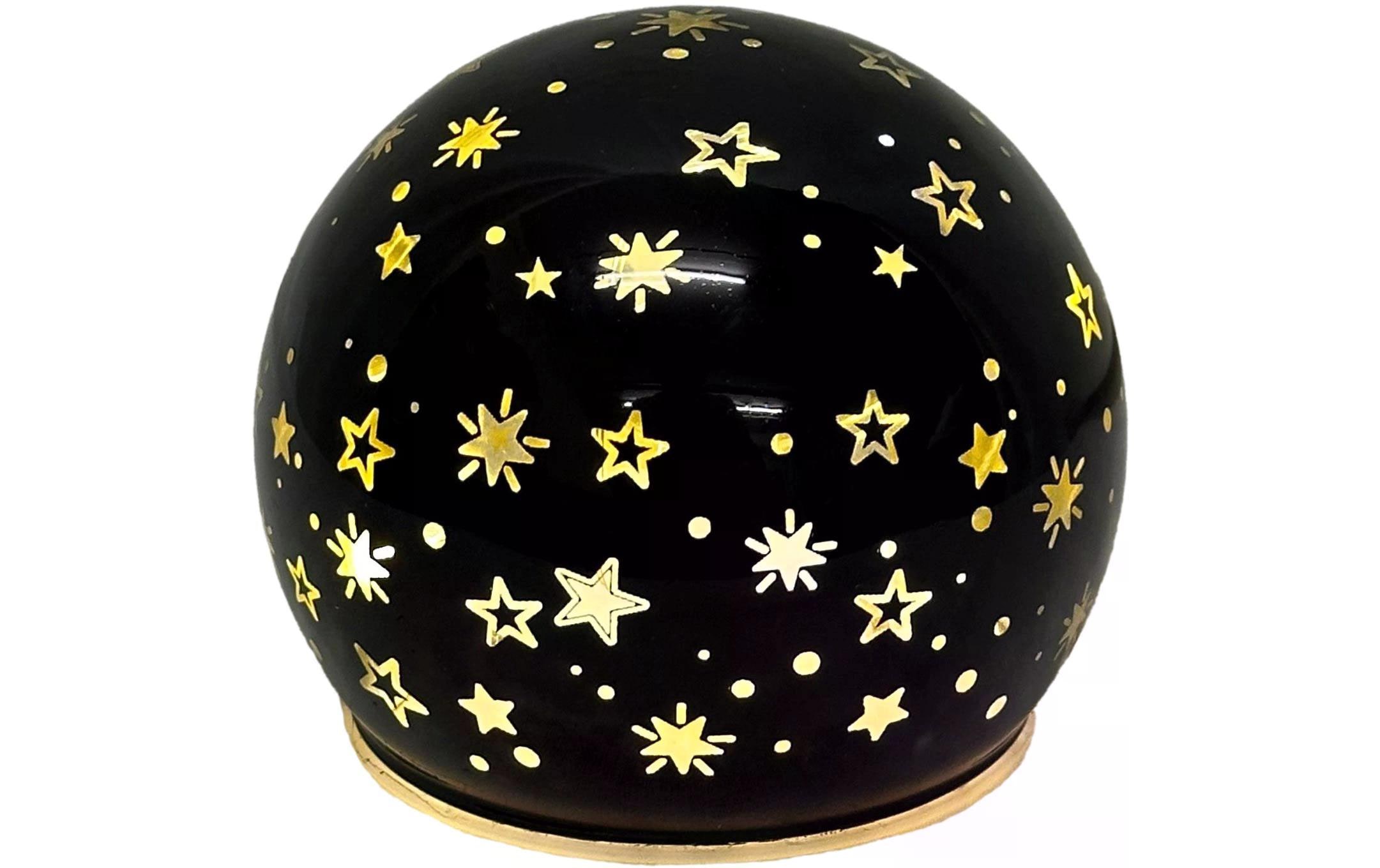 Dameco Schneekugel Ø 10 cm, Schwarz