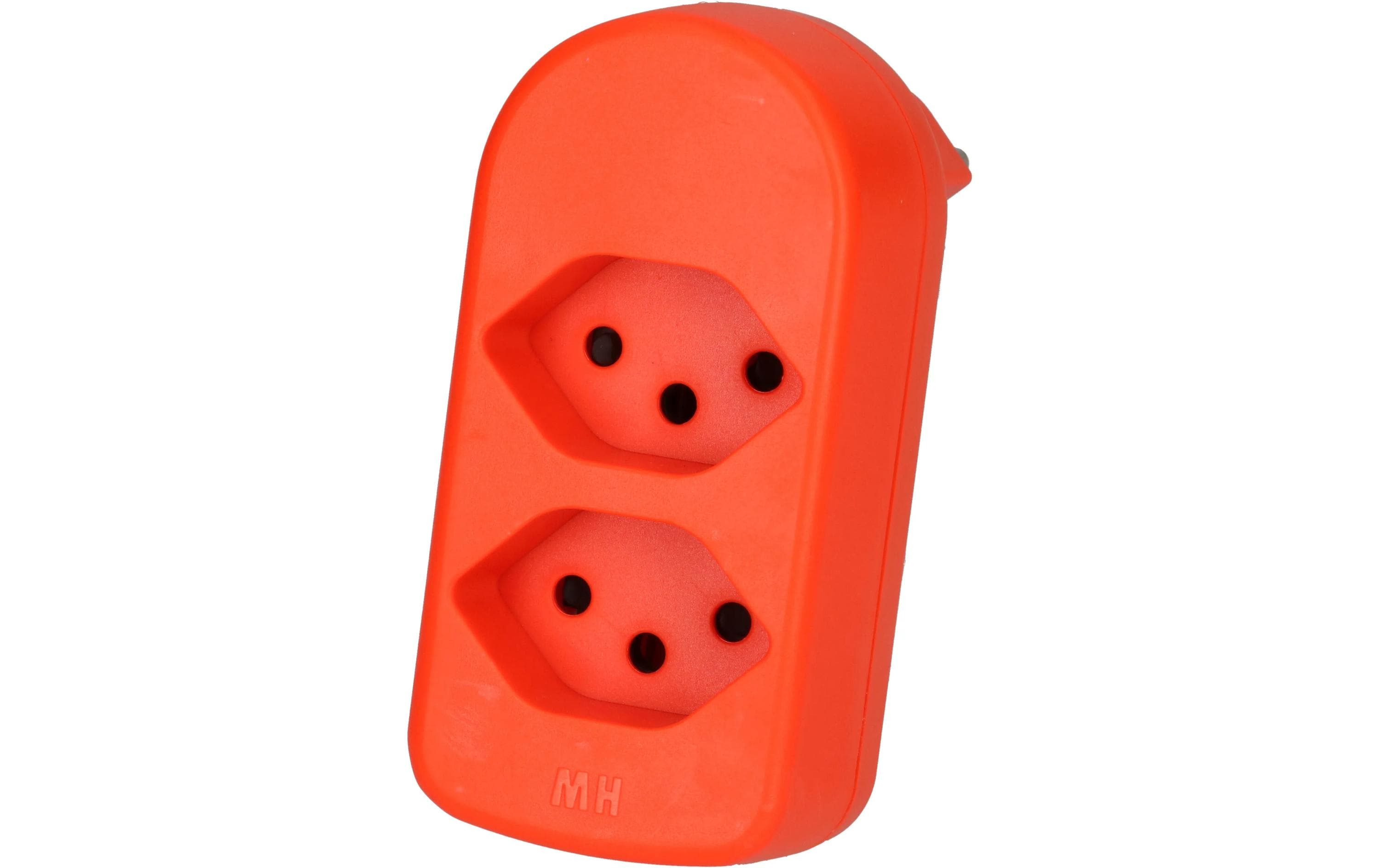 Max Hauri Abzweigstecker maxADAPTturn 2x Typ 13 – Mehrfachstecker von Max Hauri