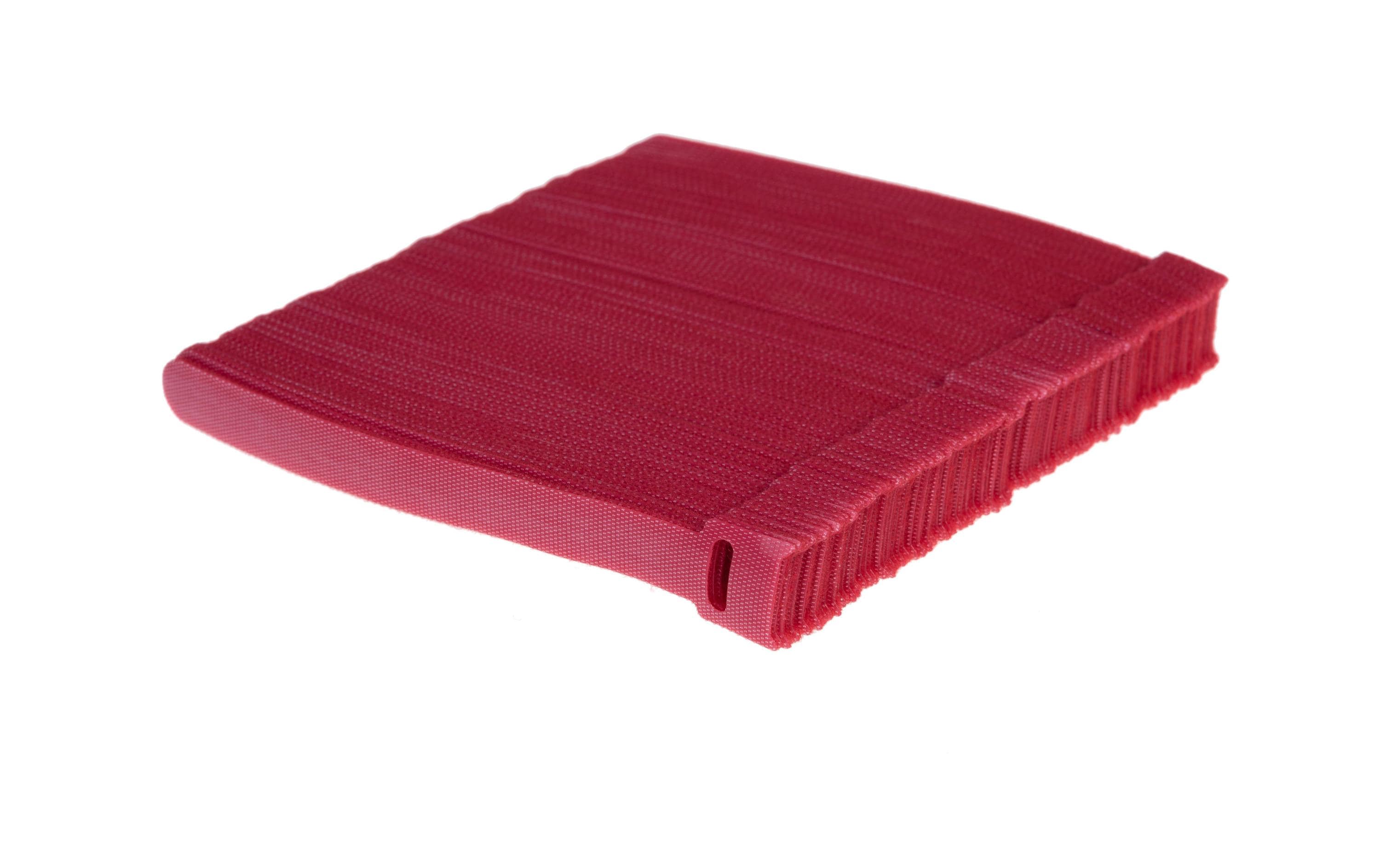 FASTECH Klettkabelbinder ETK-3-1 13 x 150 mm Rot, 100 Stück – Klettkabelbinder von FASTECH