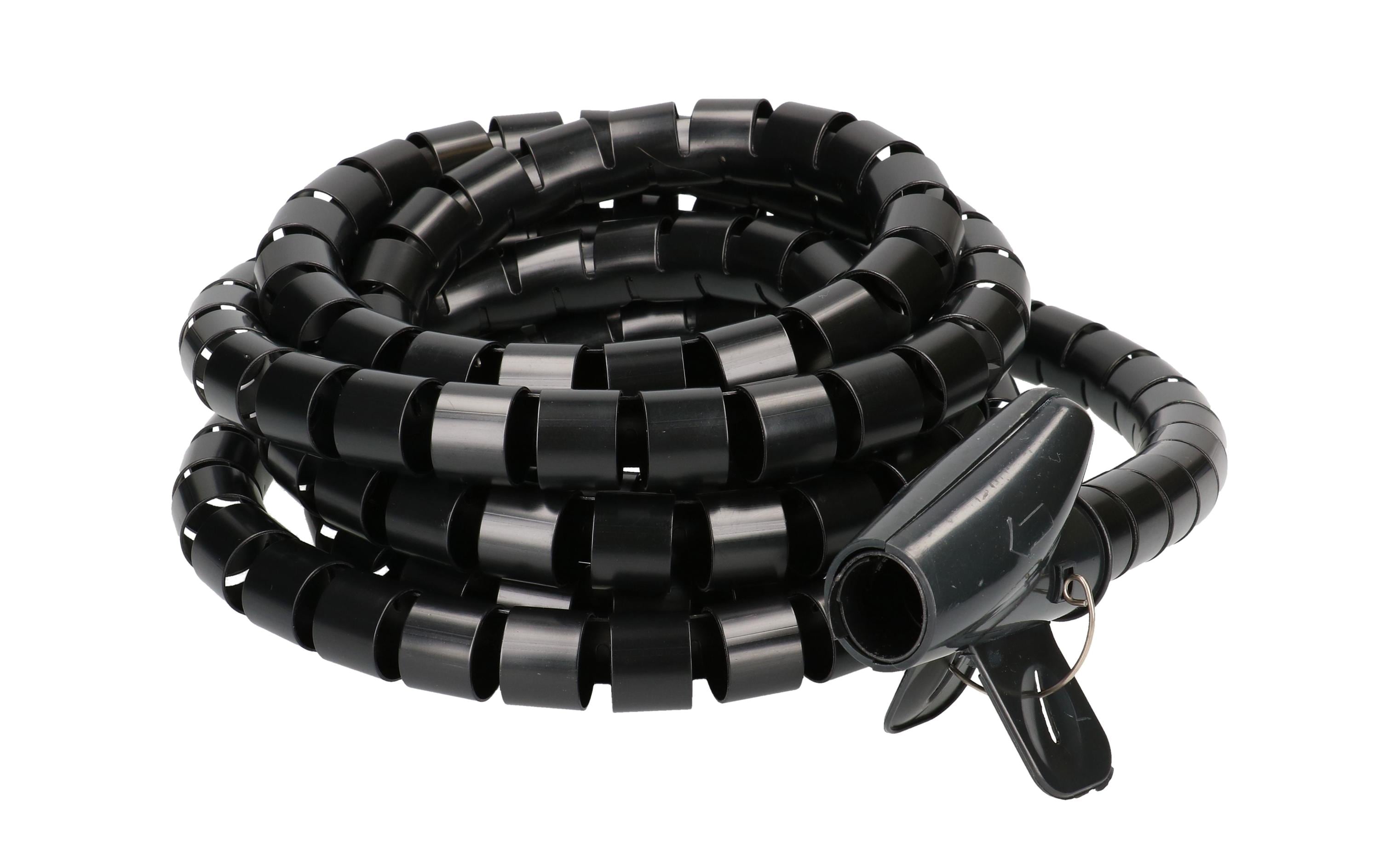 Max Hauri Spiroschlauch 3 m x 20 mm Schwarz – Spiralschlauch von Max Hauri