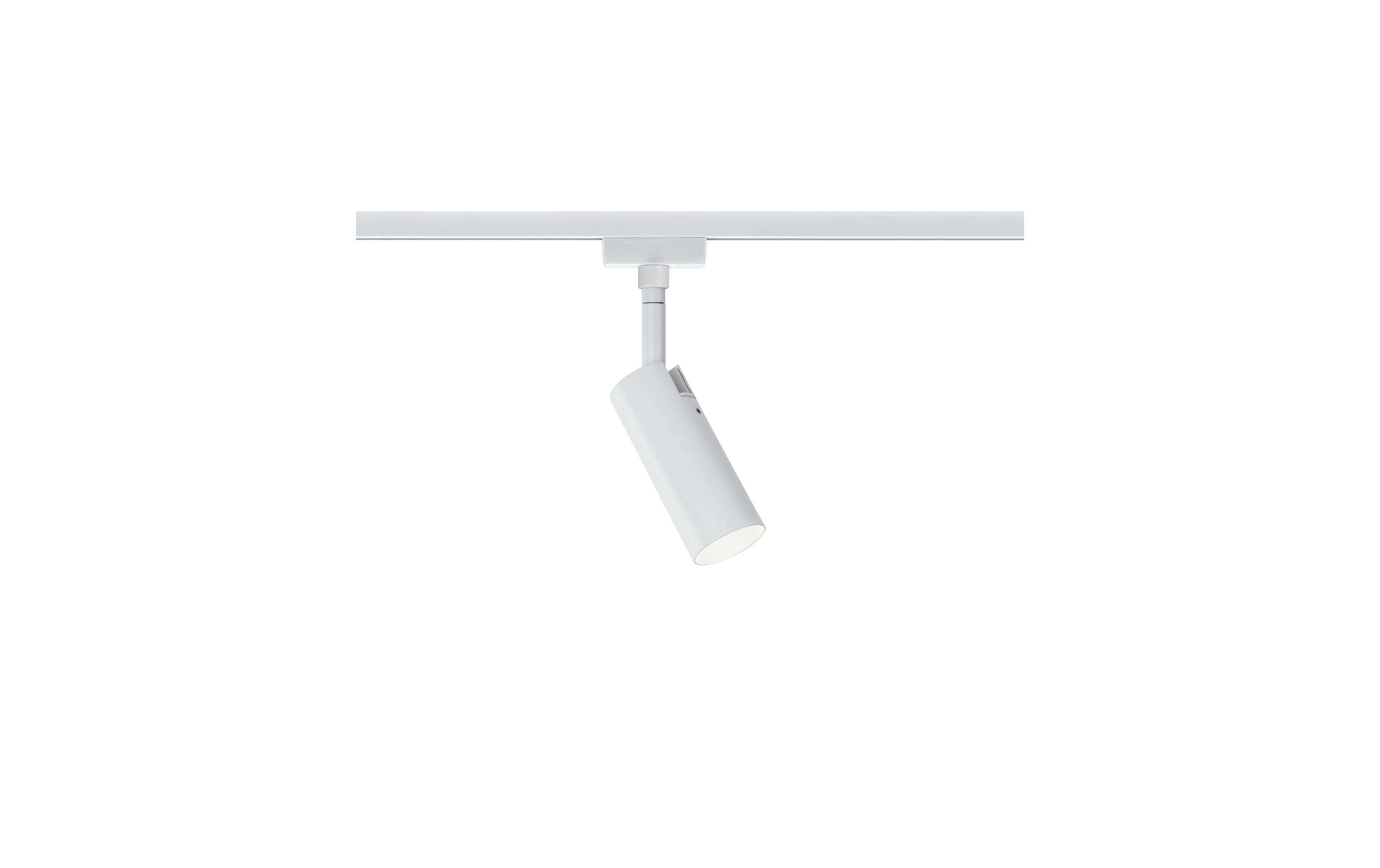 Paulmann LED Schienenspot URail Tubo, 5 W, 3000 K, Weiss – Schienenspot für Paulmann URail von Paulmann