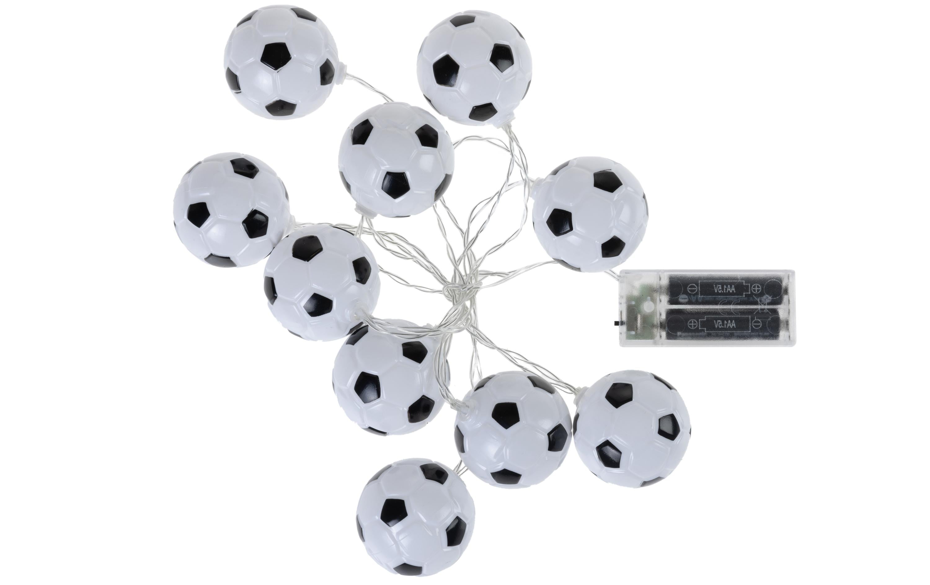 COCON Lichterkette Fussball, 165 cm – Lichterkette batteriebetrieben von COCON