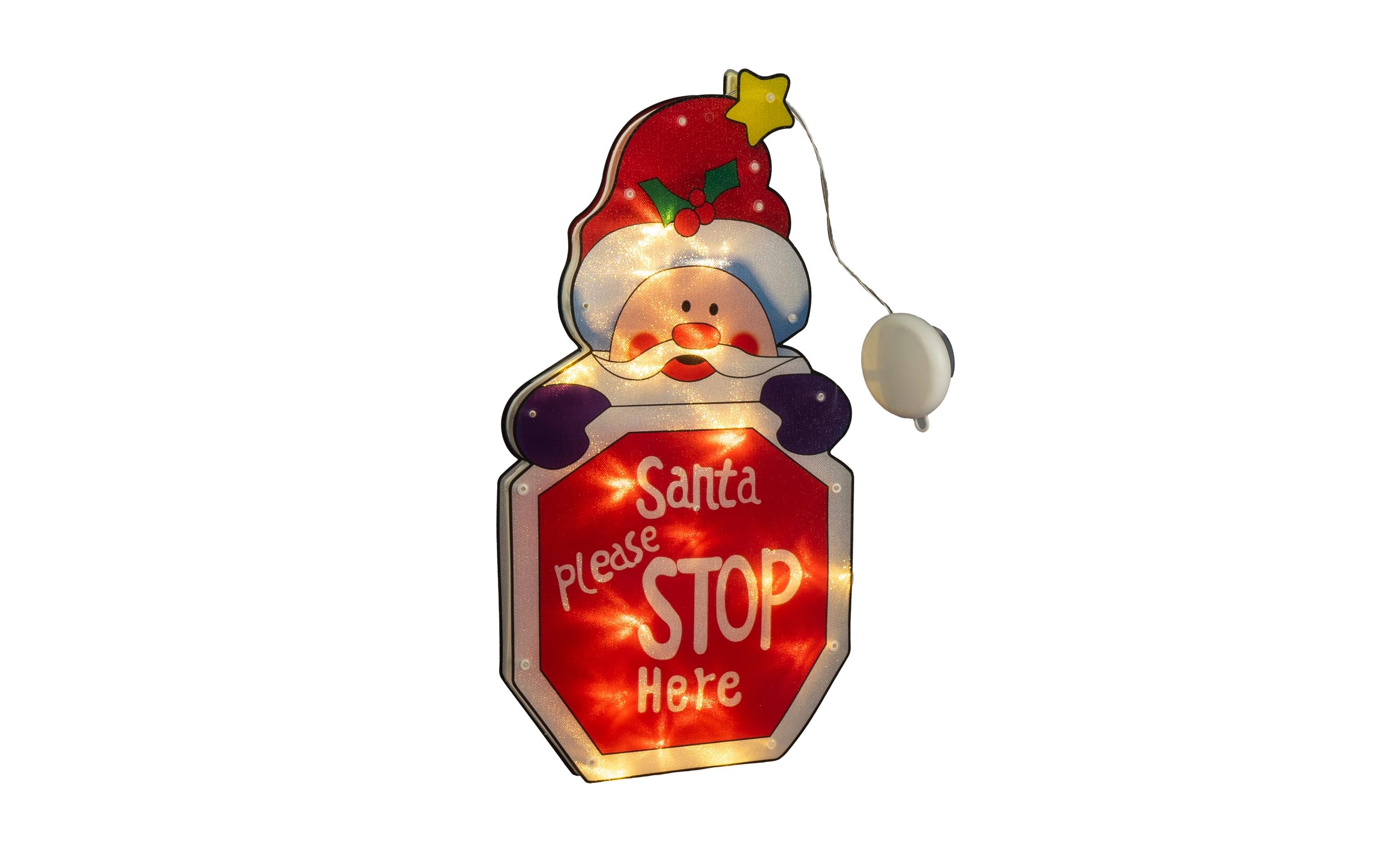 Konstsmide LED Fenstersilhouette Weihnachtsmann 44.5 x…