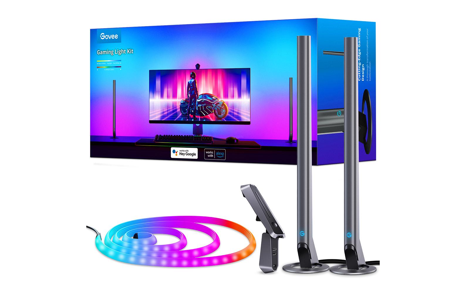 Govee Pro Gaming-Licht DreamView G1, RGBIC, WiFi – Zubehör für LED-Streifen von Govee