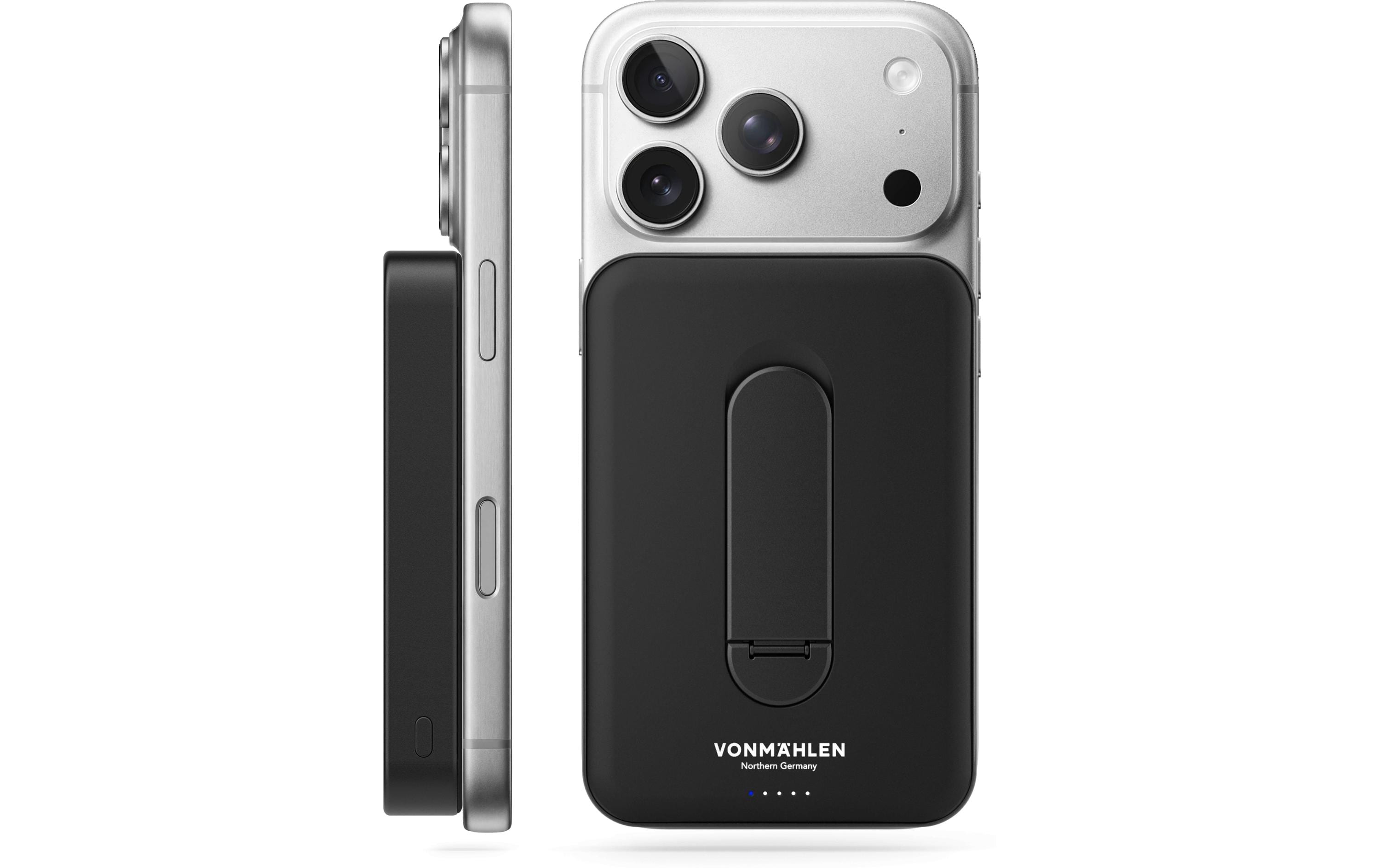 Vonmählen Powerbank Evergreen Mag mit Kickstand 10000 mAh