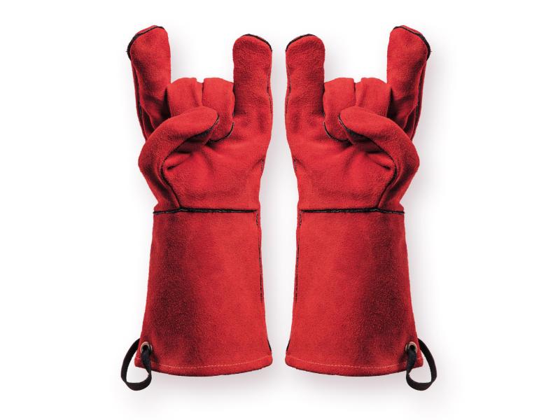 Feuermeister Lederhandschuhe, Grösse 10