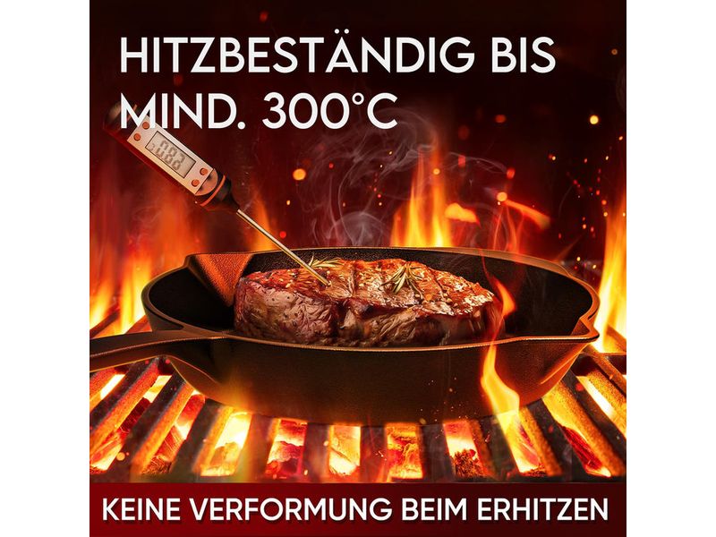 Bratpfanne 26 cm mit Ledergriff
