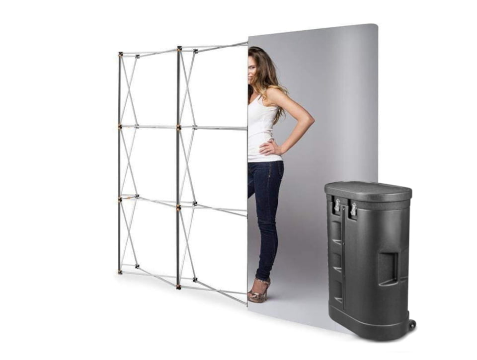 Wand Magnetic Pop Up Standard - 3x3, gerade, in der Koffertheke