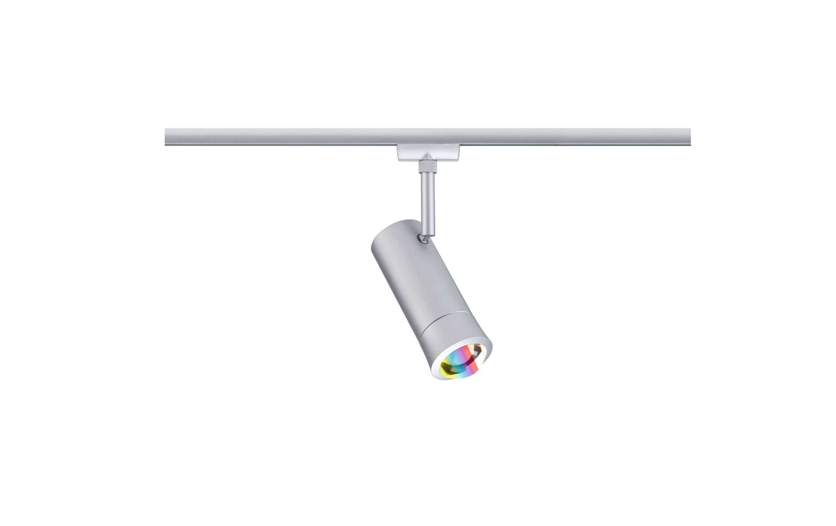 Paulmann URail LED Spot Tarie RGBW Zigbee, 4.5W, chrom matt – Smarter Schienenspot für Paulmann URail von Paulmann
