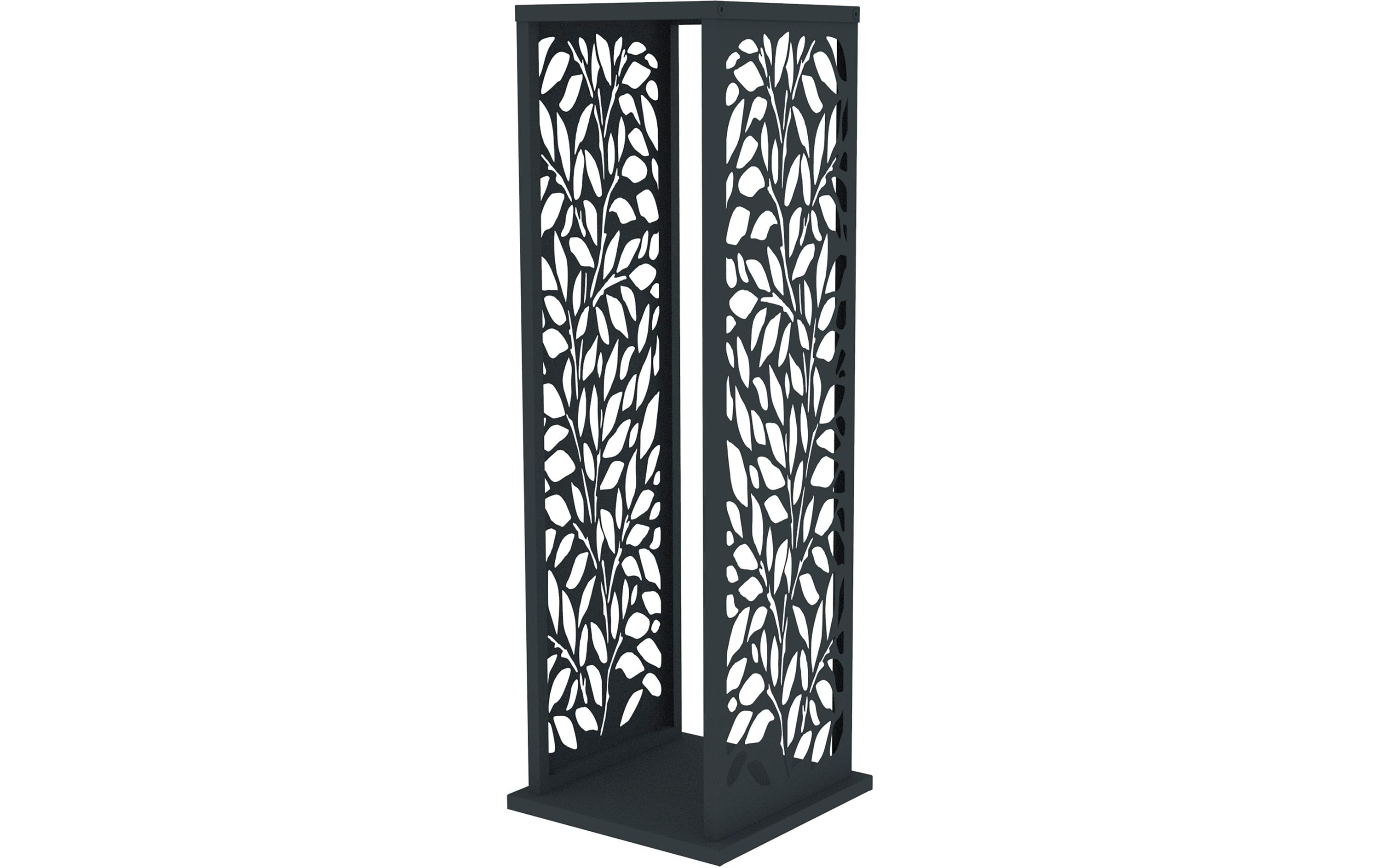 WESTMANN Luma Flow Stahl Anthrazit 37.5 x 37.5 x 112 cm