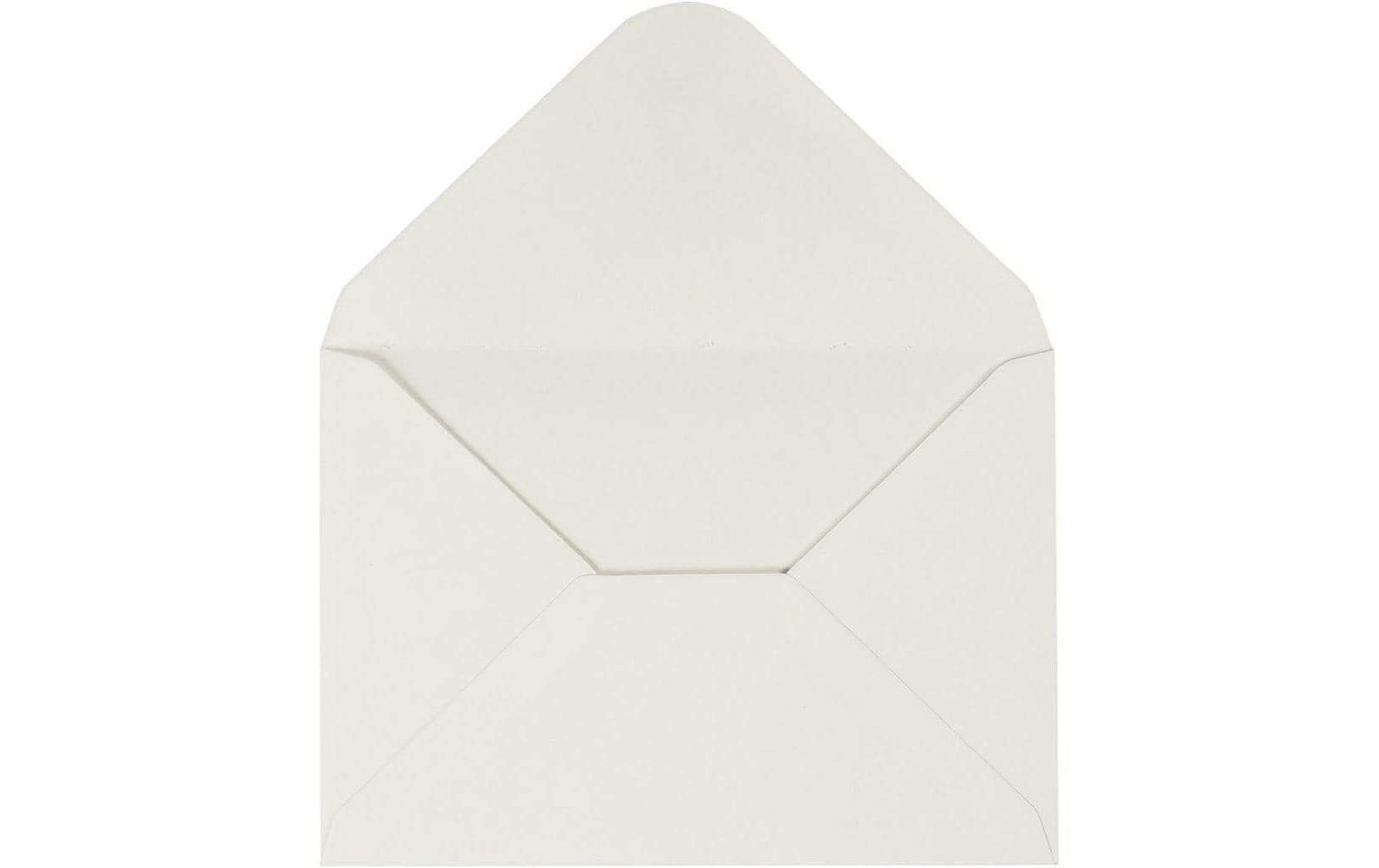 Creativ Company Couvert 11.5 x 16 cm Creme – Couvert von Creativ Company