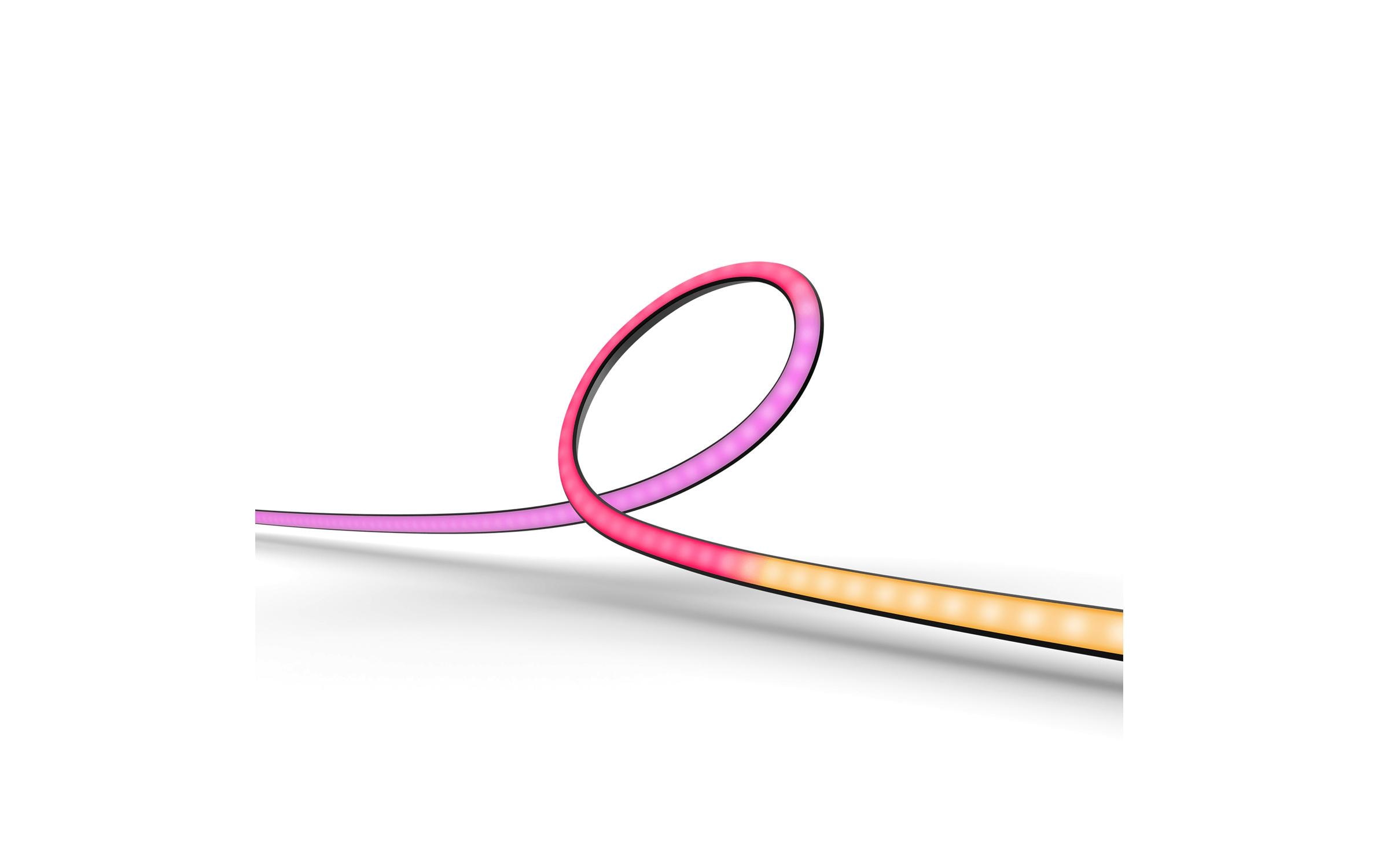 Philips Hue Play Gradient Lightstrip TV, 75 – Smarter LED-Streifen mit Netzteil von Philips Hue