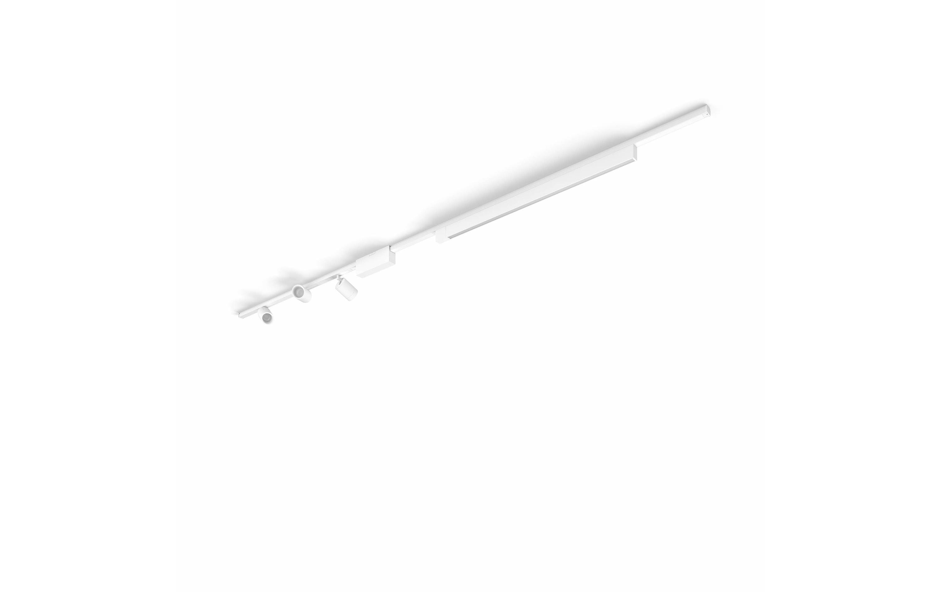 Philips Hue Perifo Basis-Set Deckenleuchte 3 Spots + Lightbar weiss – Smarte Deckenleuchte für Philips Hue Perifo von Philips Hue