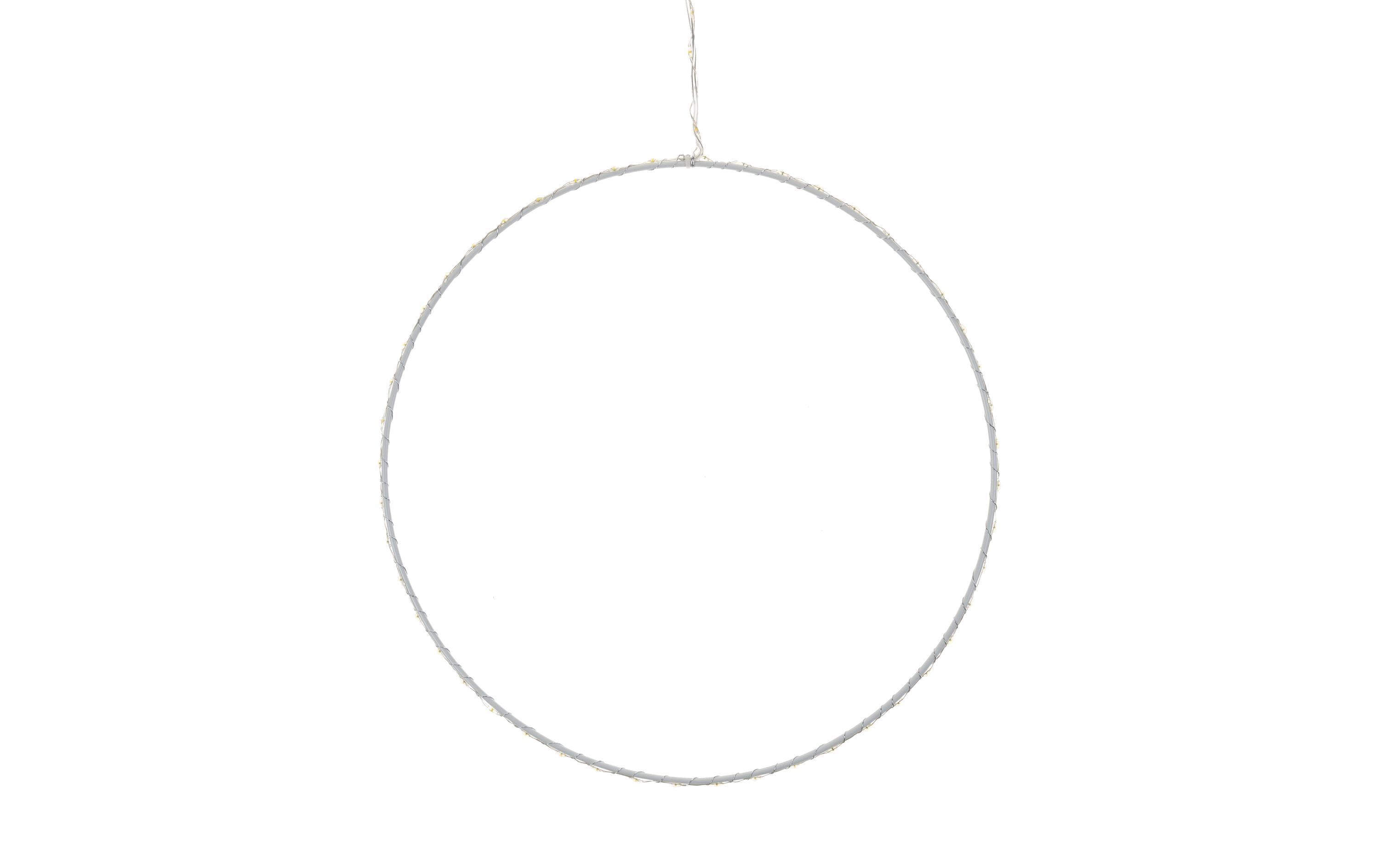 COCON LED-Ring, Draht, Ø 30 cm – LED-Weihnachtsdeko mit Timer von COCON