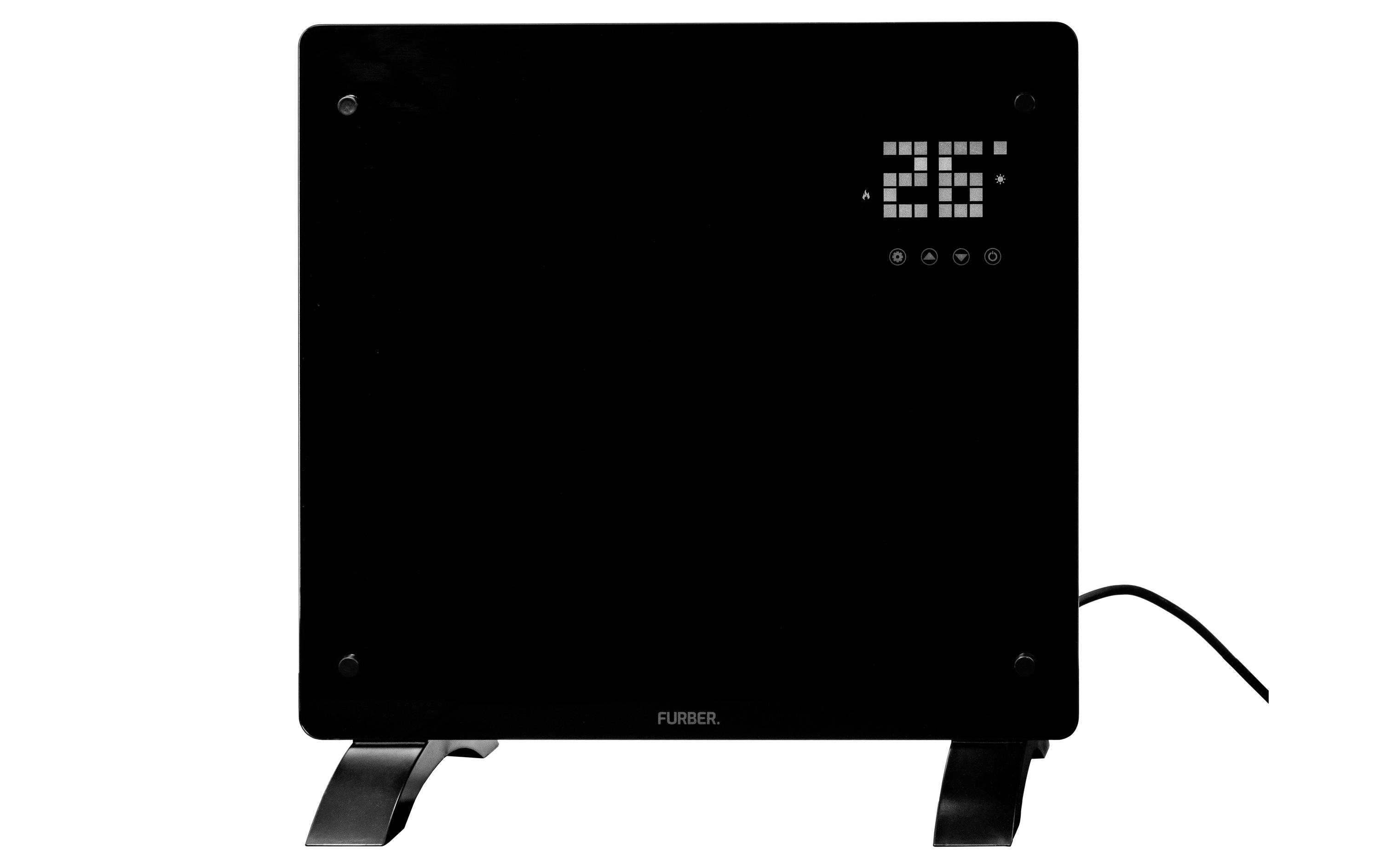 FURBER Konvektor SAVI 1000 W, Schwarz