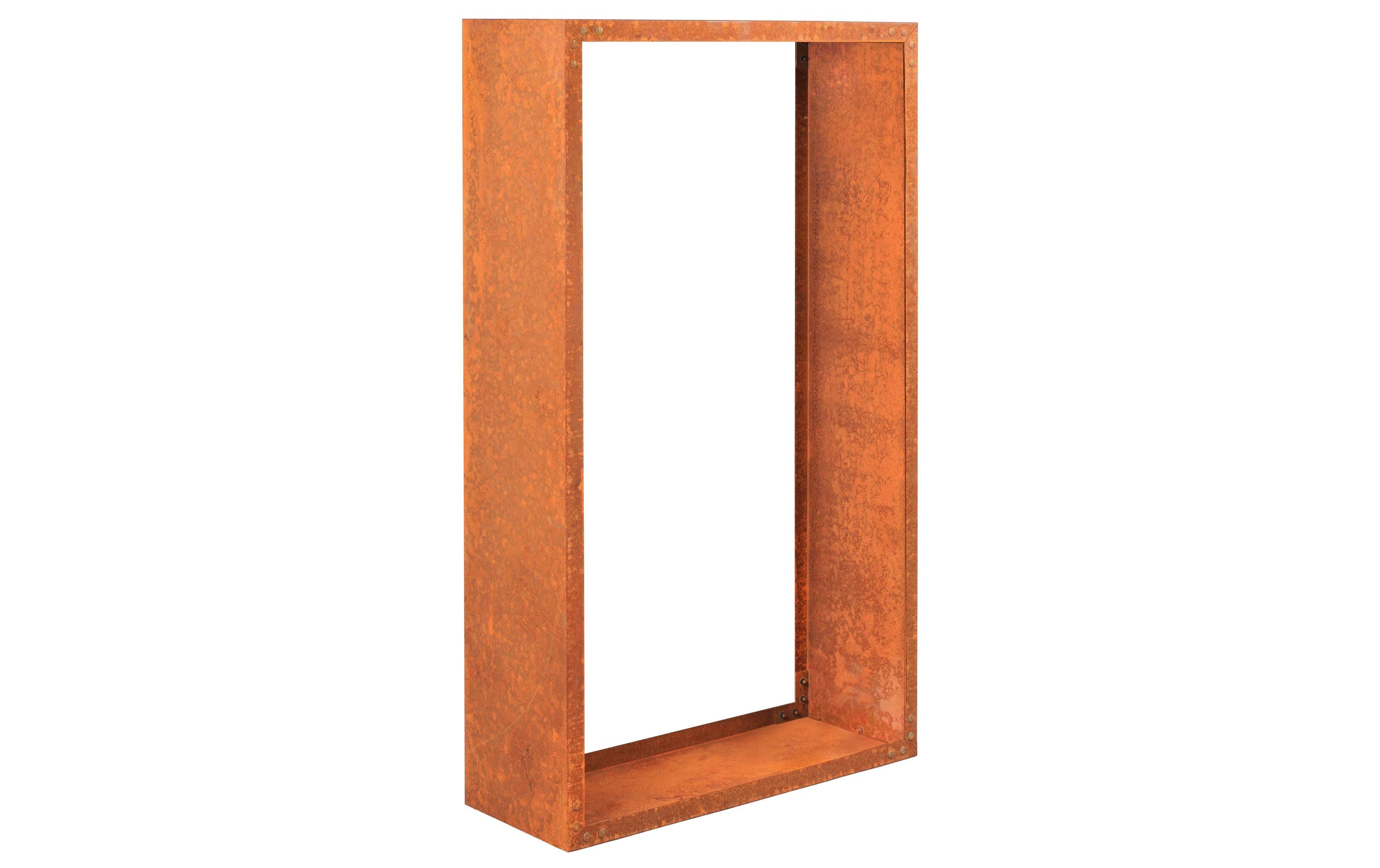 Innovesta Holzregal Corten, 94 x 35 x 149 cm, Rostbraun