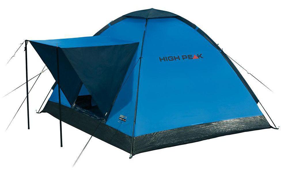 High Peak Kuppelzelt Beaver 3 Blau/Grün