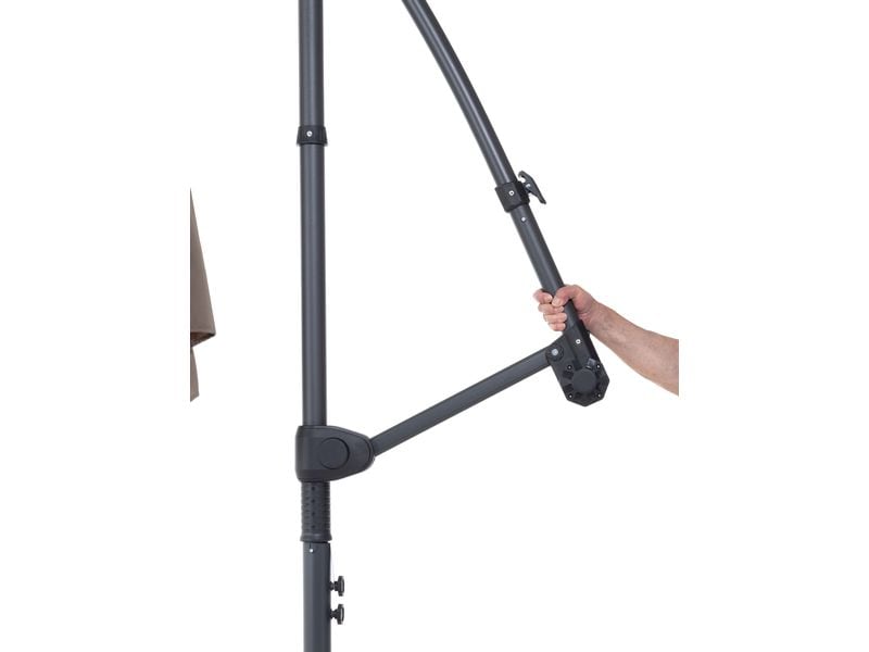 COCON Sonnenschirm Ø 300 cm, Stahl, hängend