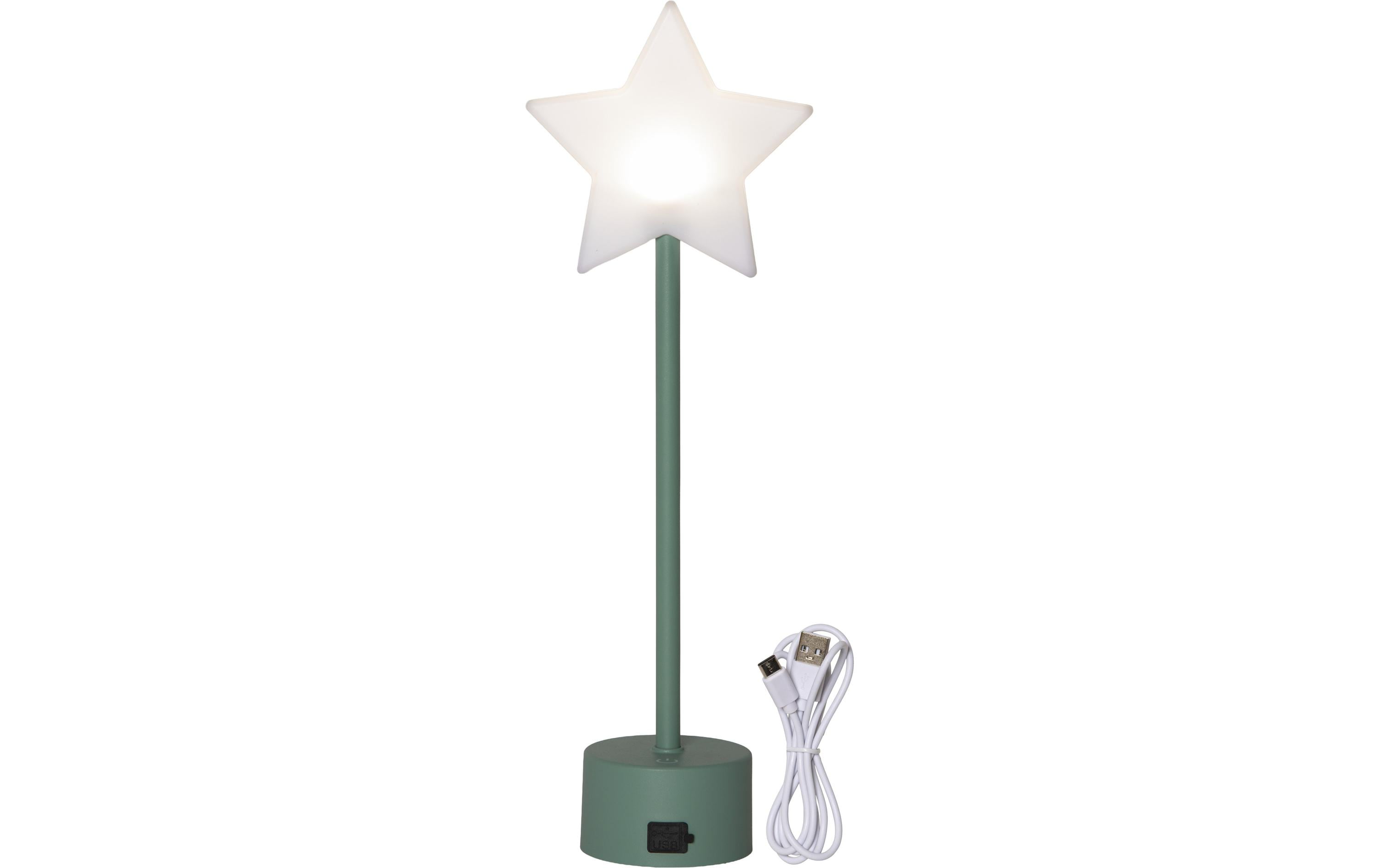 Star Trading Tischstern Blizz Indoor, Grün, 40.00 cm Höhe