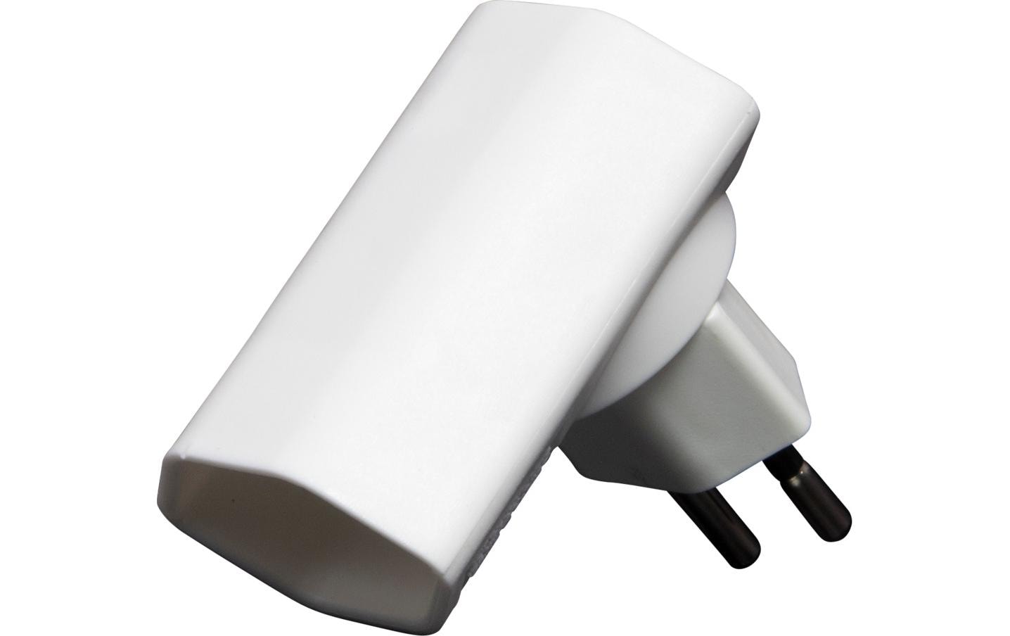 Brennenstuhl Flachstecker 1 x T13, 300° drehbar, flach, Weiss – Zwischenstecker von Brennenstuhl