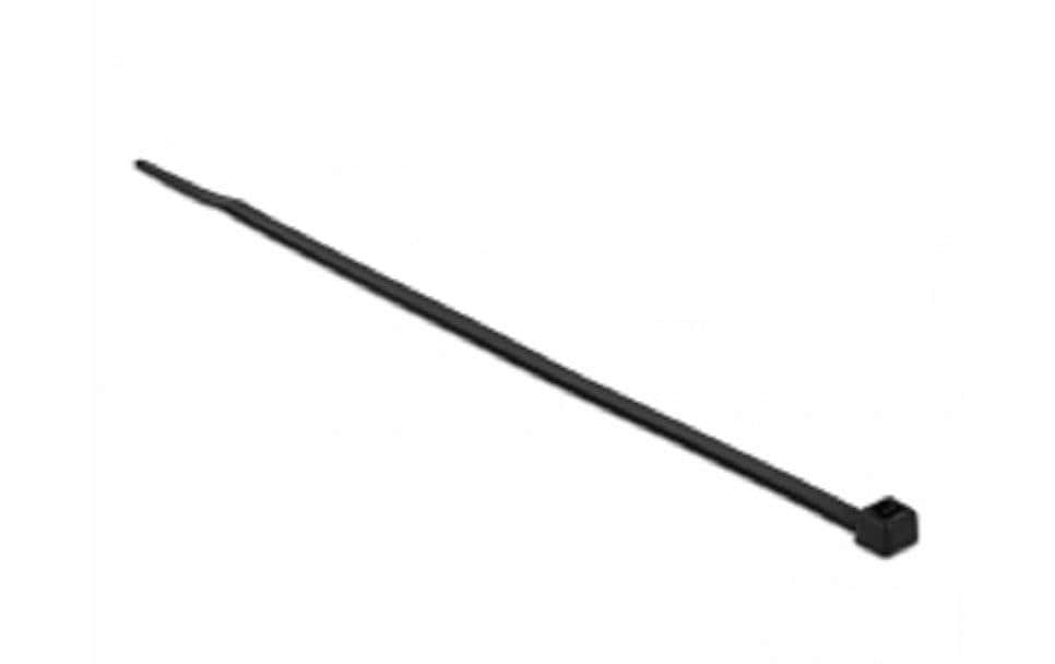 Delock Kabelbinder Schwarz 380 mm x 4.8 mm , 100 Stück – Kabelbinder von Delock